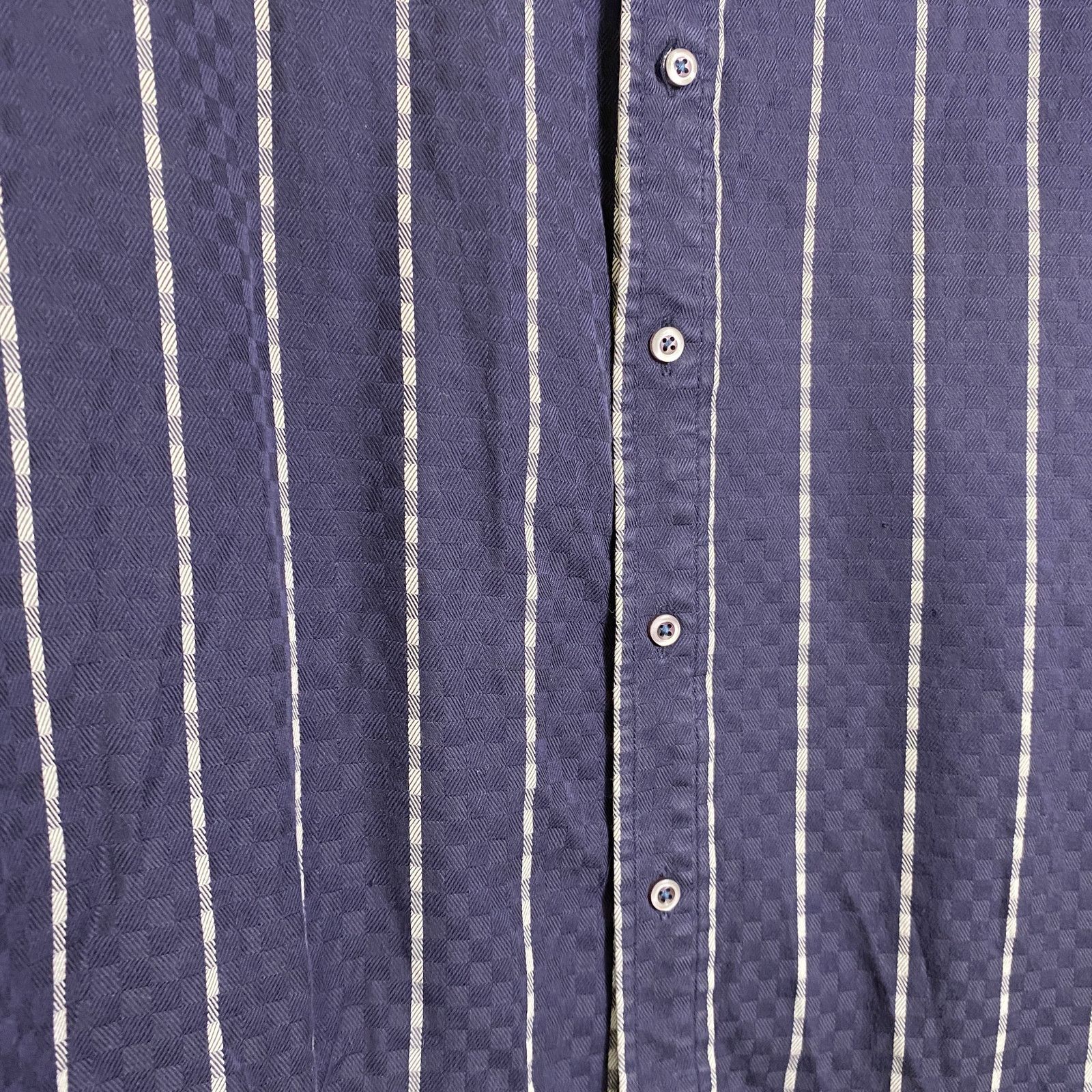Robert Graham Robert Graham Mens Striped Long Sleeve Button Up Shirt Size US M / EU 48-50 / 2 - 3 Thumbnail