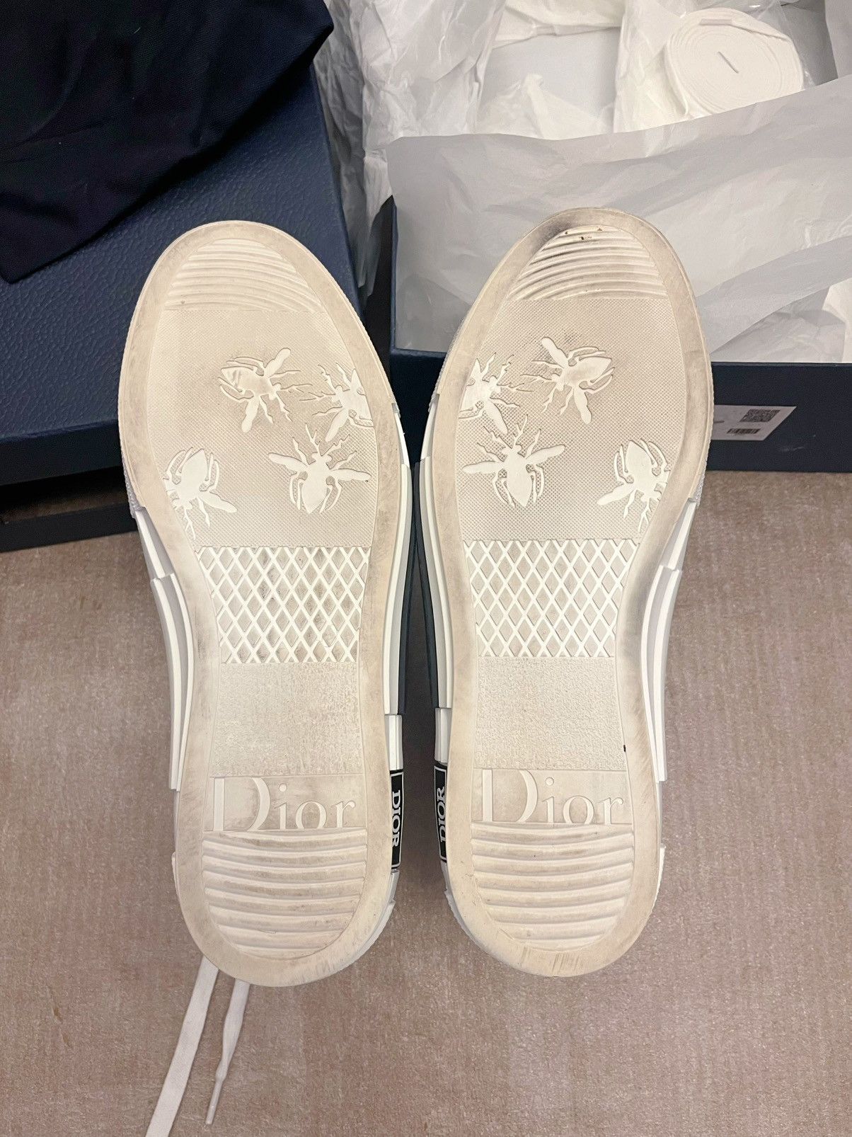 Dior Dior luxury high-top casual shoes Size US 10 / EU 43 - 12 Thumbnail