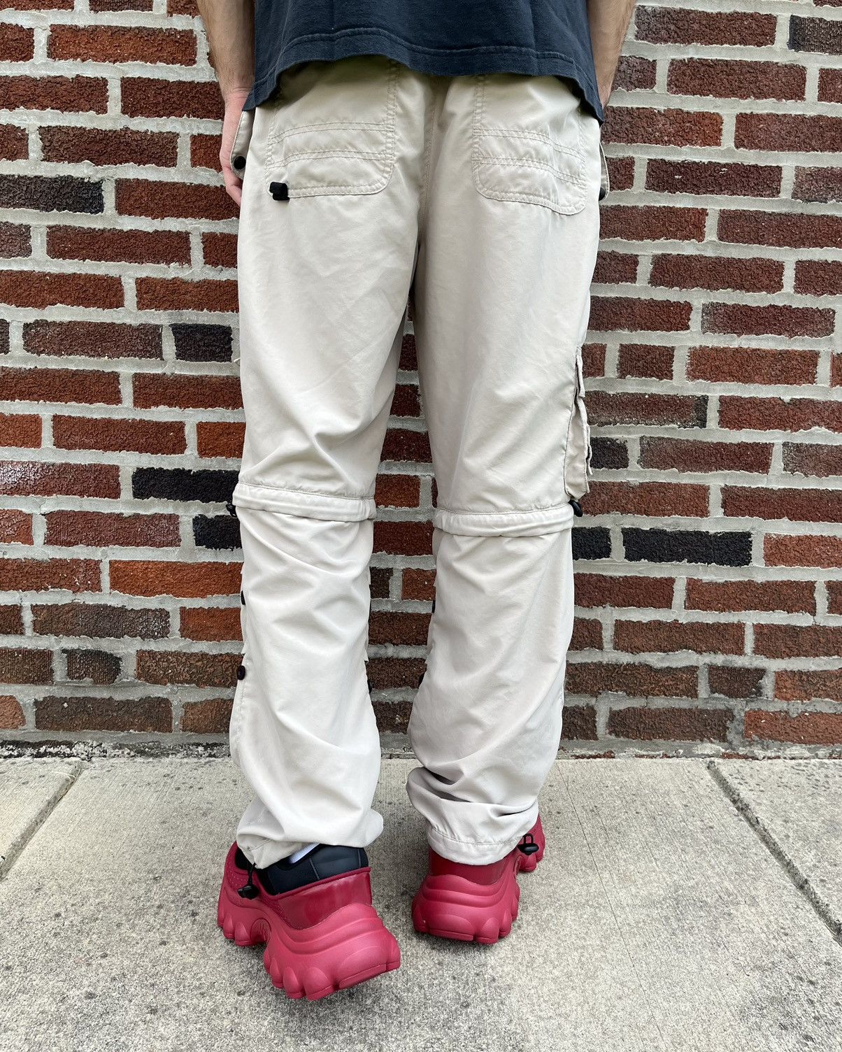 JNCO × Vintage CRAZY VINTAGE JOCKO GYM HIP-HOP MULTI POCKET PANTS Size US 30 / EU 46 - 5 Thumbnail