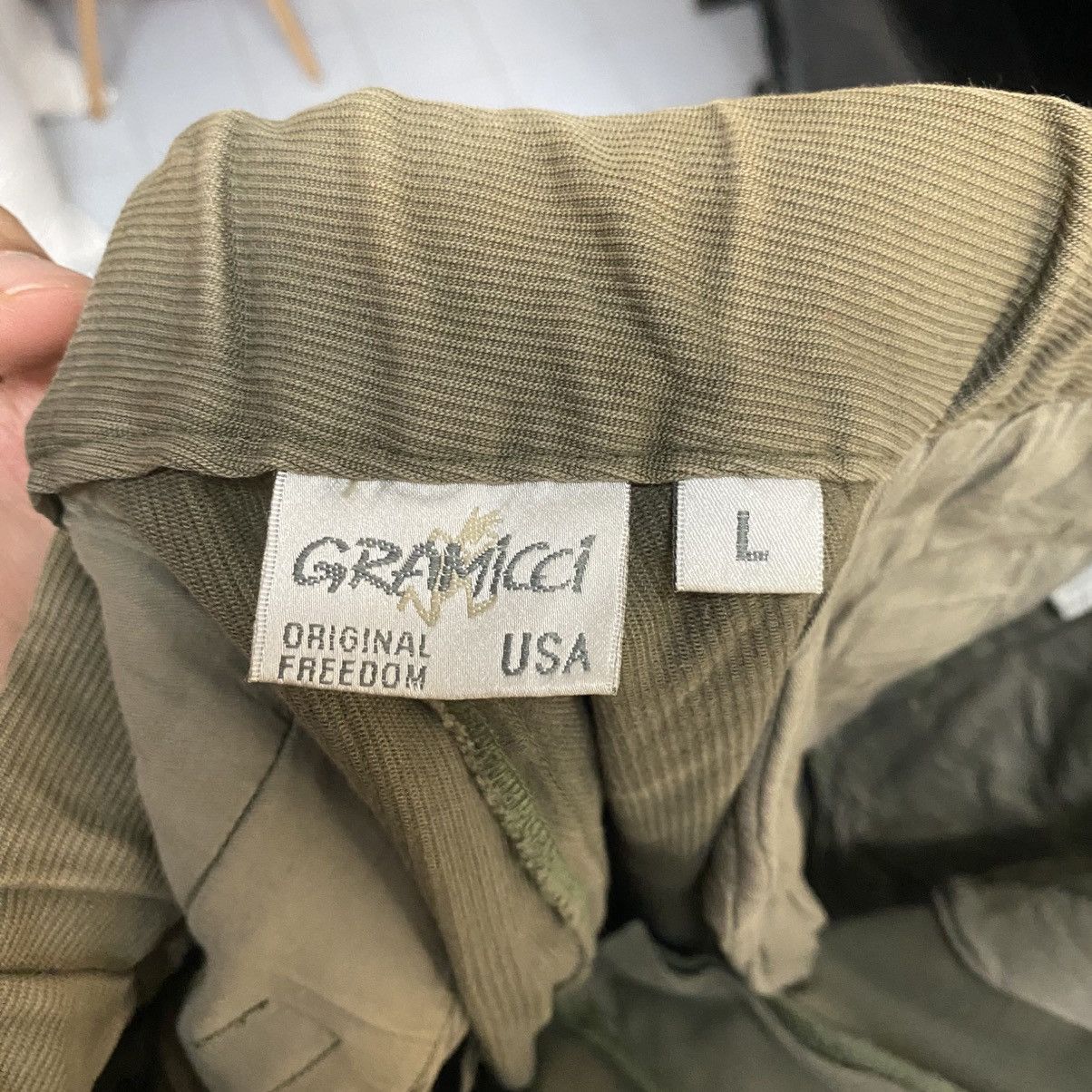 Gramicci DL Gramicci Green vintage cargo Casual Pants #C1152 Size US 32 / EU 48 - 21 Thumbnail