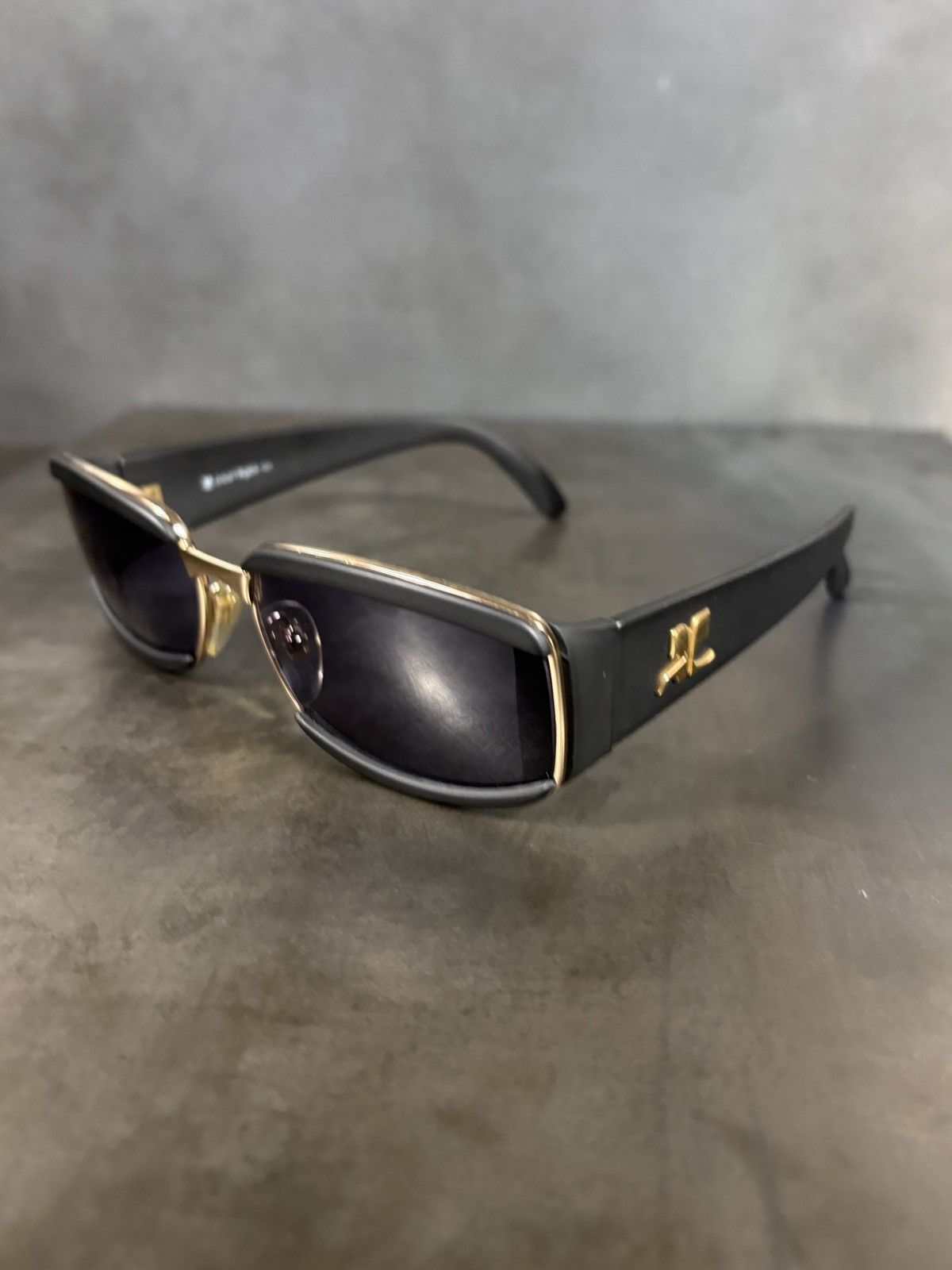 Courreges Vintage Courrèges Sunglasses Mercure Made in France 1990s Size ONE SIZE - 21 Thumbnail