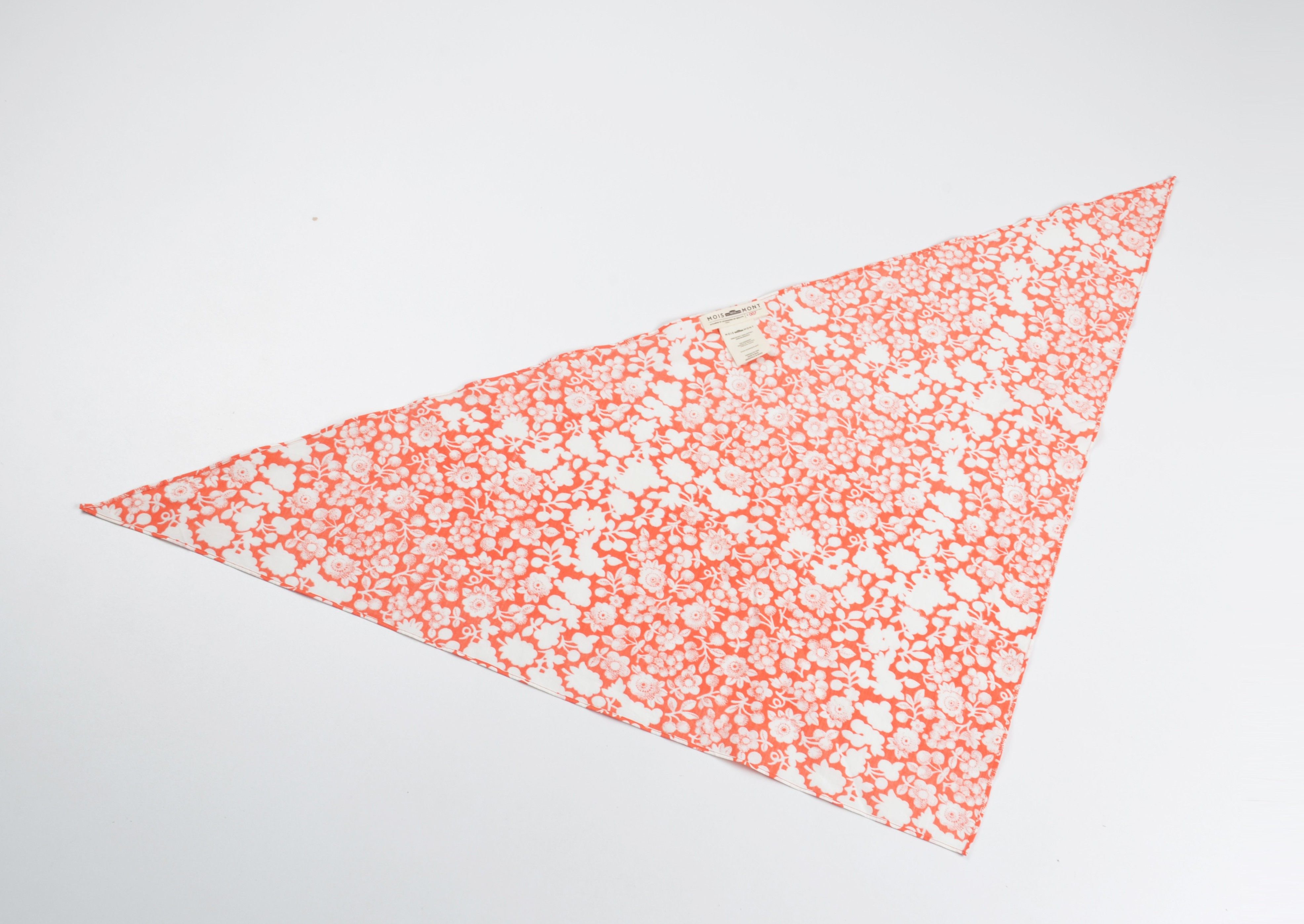 Other Moismont France Floral Triangle Cottagecore Head Bandana Size ONE SIZE - 7 Thumbnail