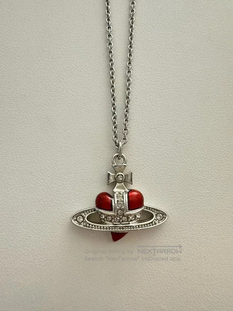 Vivienne Westwood Vivienne Westwood Saturn Necklace Size ONE SIZE - 1 Thumbnail