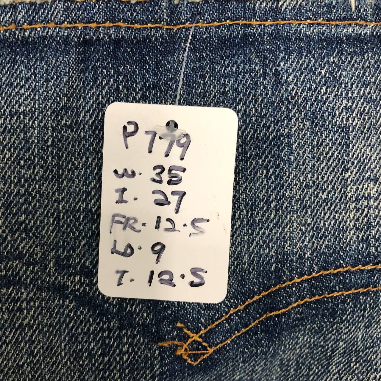 Levi's P779 VTG BIG E 501 SELVEDGE LEVI'S JEANS Size US 35 - 11 Thumbnail