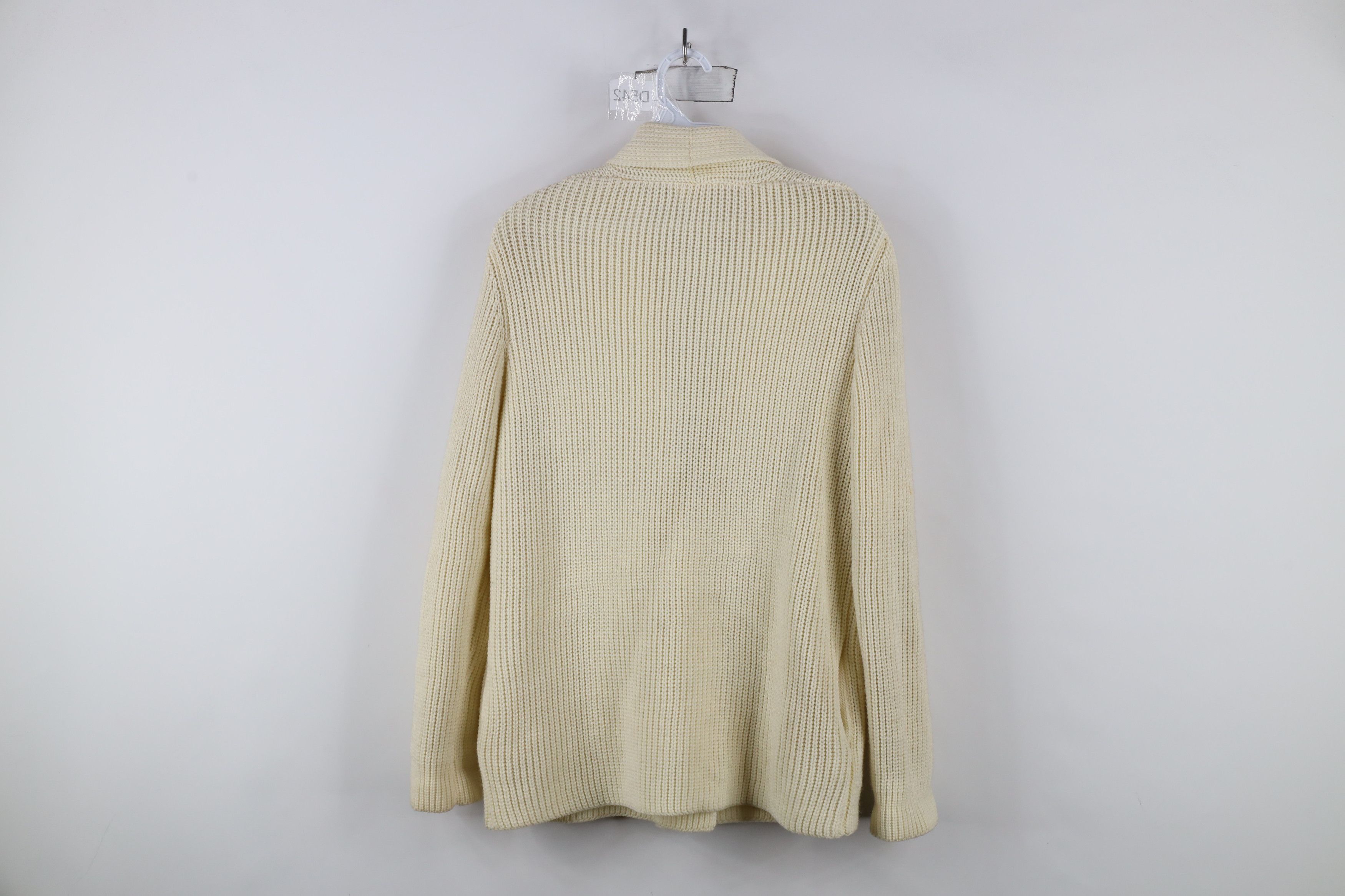Vintage Vintage 70s Streetwear Breasted Ribbed Knit Cardigan Sweater Size M / US 6-8 / IT 42-44 - 10 Thumbnail