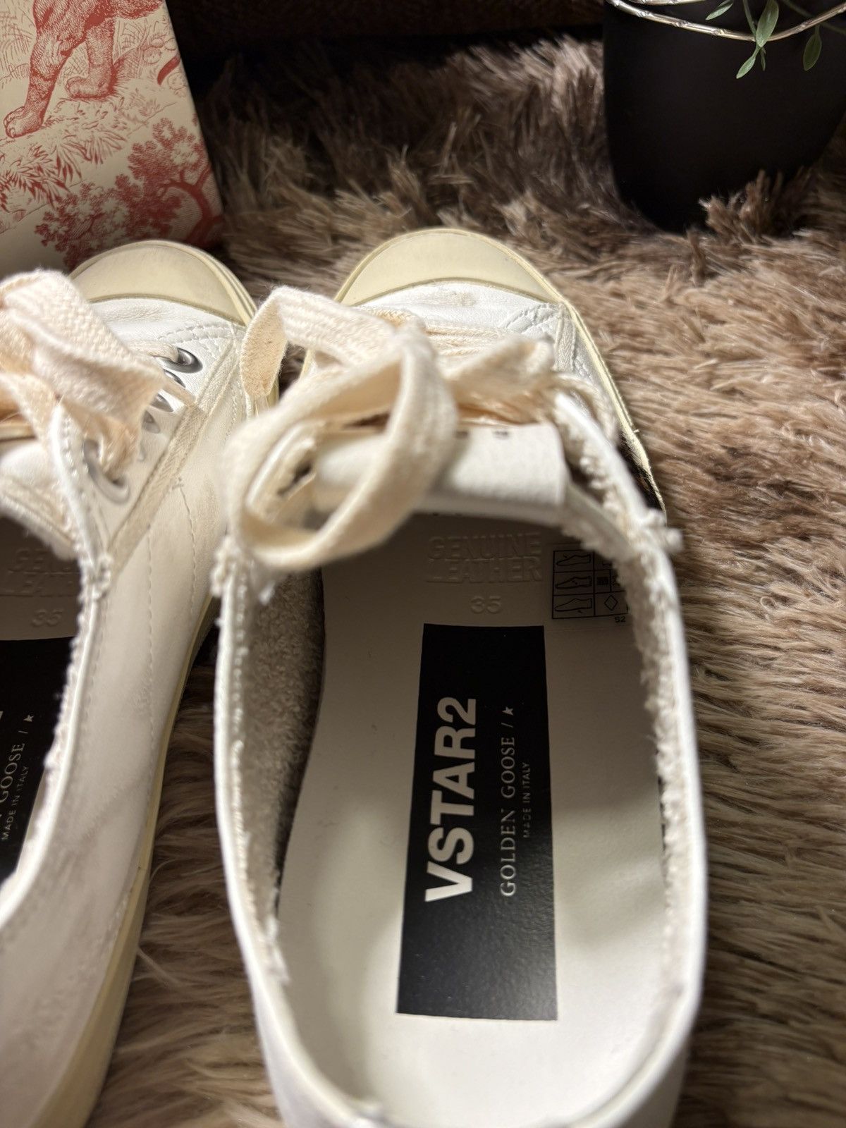Golden Goose Golden Goose V-Star 2 leopard pattern Size US 5 / IT 35 - 3 Thumbnail