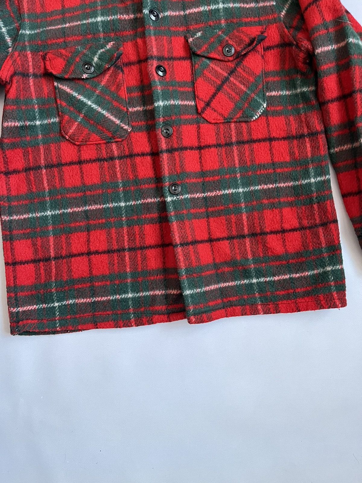 Chippewa Vintage 70s Chippewa Woolens Plaid Button Overshirt Shacket Size US M / EU 48-50 / 2 - 5 Thumbnail