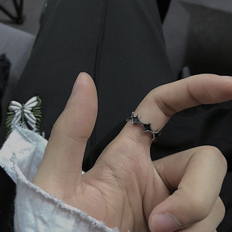 Jewelry Modern Jewelry Rings Open Size Chrome Ring (Size 7-13) Size ONE SIZE - 2 Thumbnail