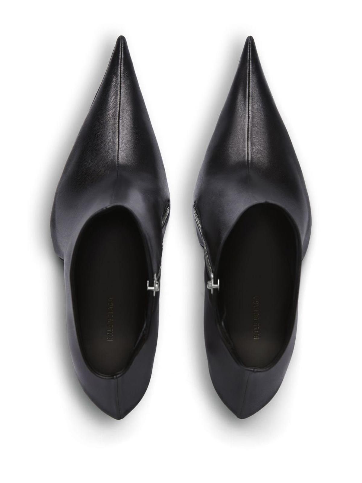 Balenciaga o1s1rm1225 Witch 110mm Booties in Black Size US 7 / IT 37 - 2 Thumbnail