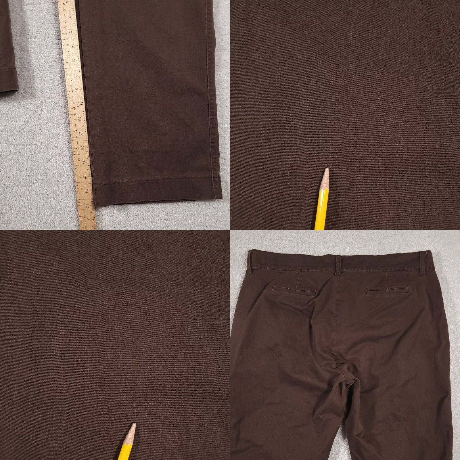 Vintage VINTAGE Riders Casuals Pants Women's 18 Brown High Rise Relaxed Straight Leg Pants Size 40" / US 18 - 8 Thumbnail