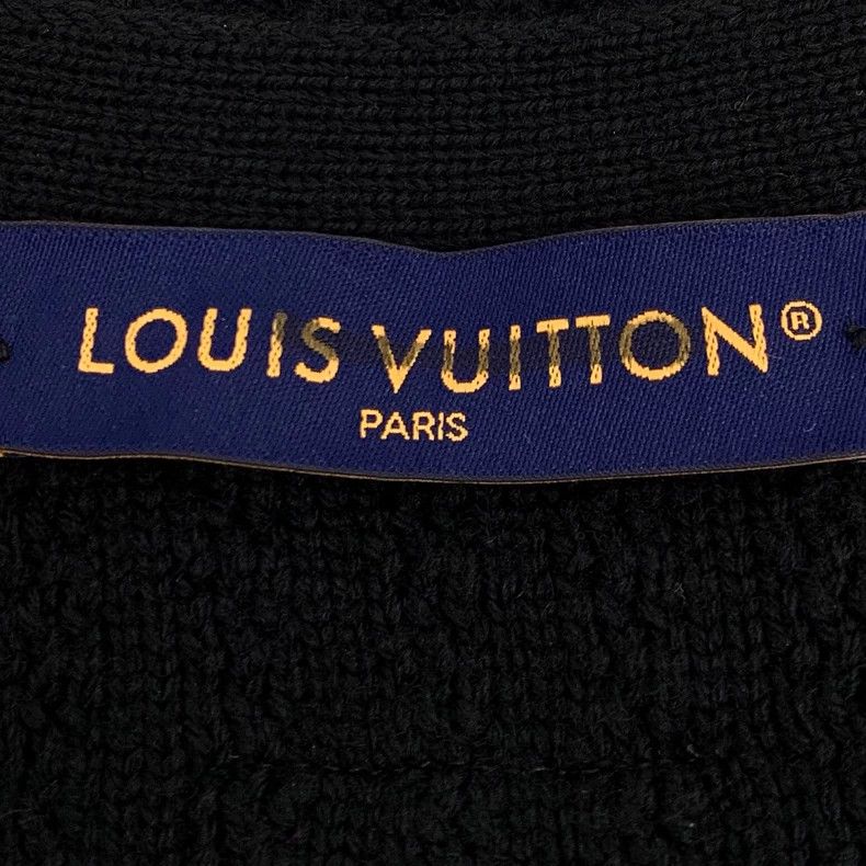 Louis Vuitton Louis Vuitton 24 Fei-Dong co-branded black logo cotton and Size US XXL / EU 58 / 5 - 6 Thumbnail
