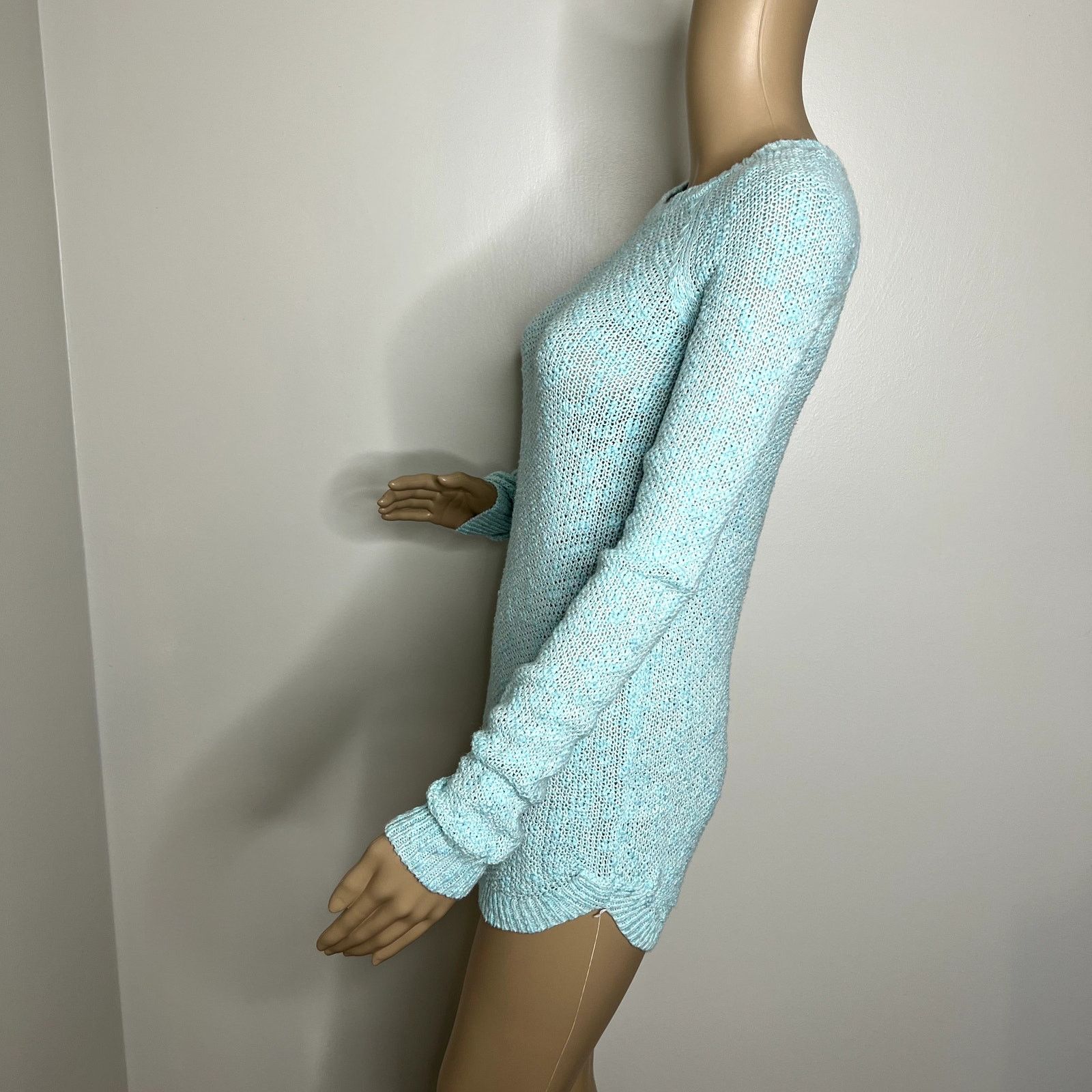 Other SO Blue Knit Crewneck Sweater Size S / US 4 / IT 40 - 2 Thumbnail