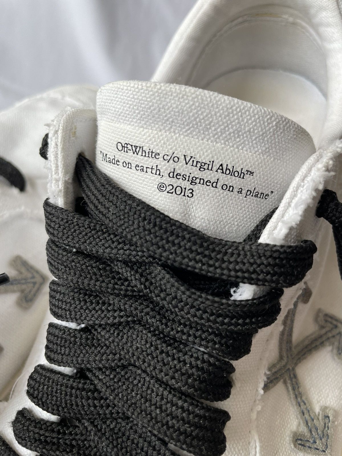 Off-White Off White Vulcanized Low sneakers Size US 10.5 / EU 43-44 - 4 Thumbnail