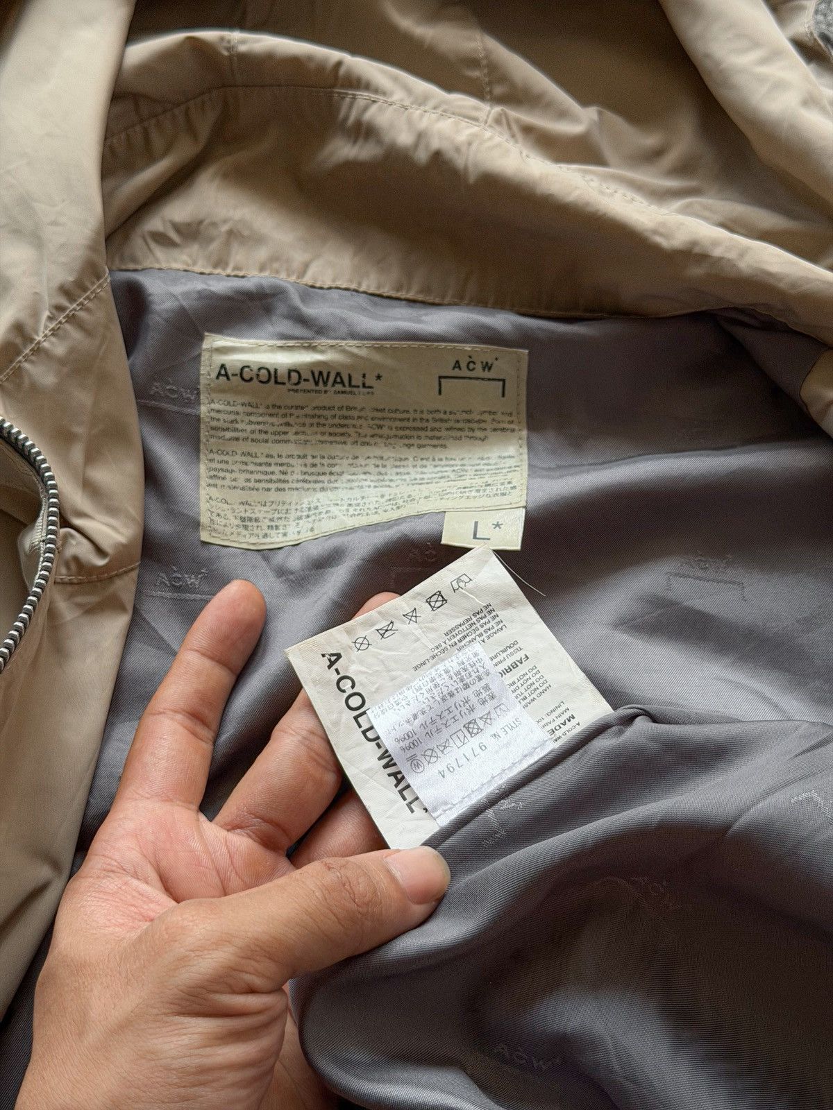 A-COLD-WALL* A Cold Wall Passage Light Jacket Size US L / EU 52-54 / 3 - 11 Thumbnail