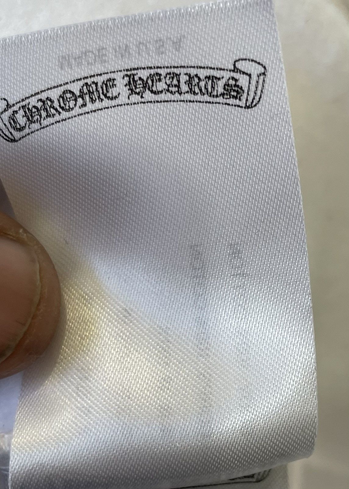 Chrome Hearts Chrome Hearts Neck Logo Cross Longsleeve White/Neon Size US L / EU 52-54 / 3 - 8 Thumbnail