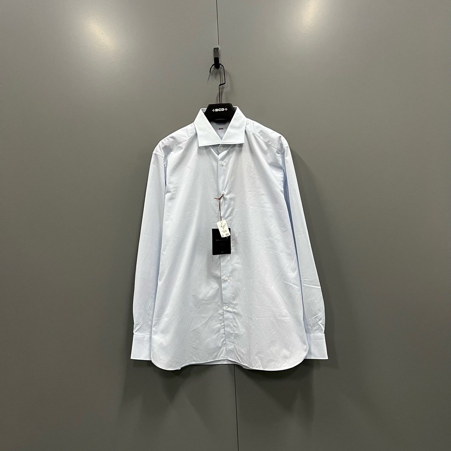 Ermenegildo Zegna Ermenegildo Zegna Plaid Blue Shirt s Men Size US S / EU 44-46 / 1 - 1 Thumbnail
