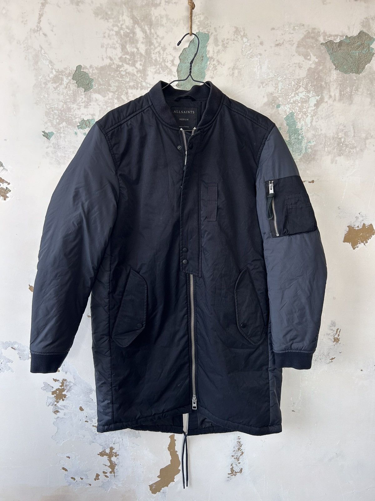 Allsaints Japanese Brand Streetwear ALLSAINTS PARKA JACKET COAT RARE Grailed