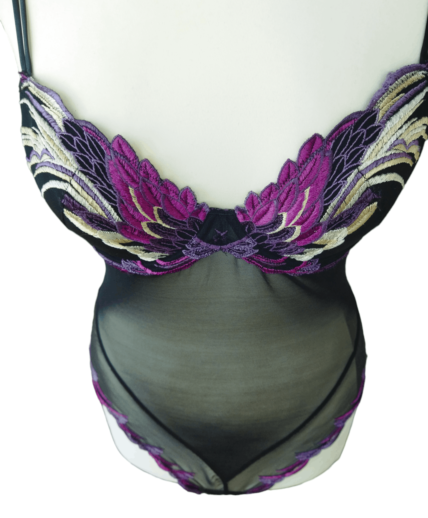 Vintage Lise Charmel body bodysuit vintage 90's size S Size S / US 4 / IT 40 - 2 Thumbnail