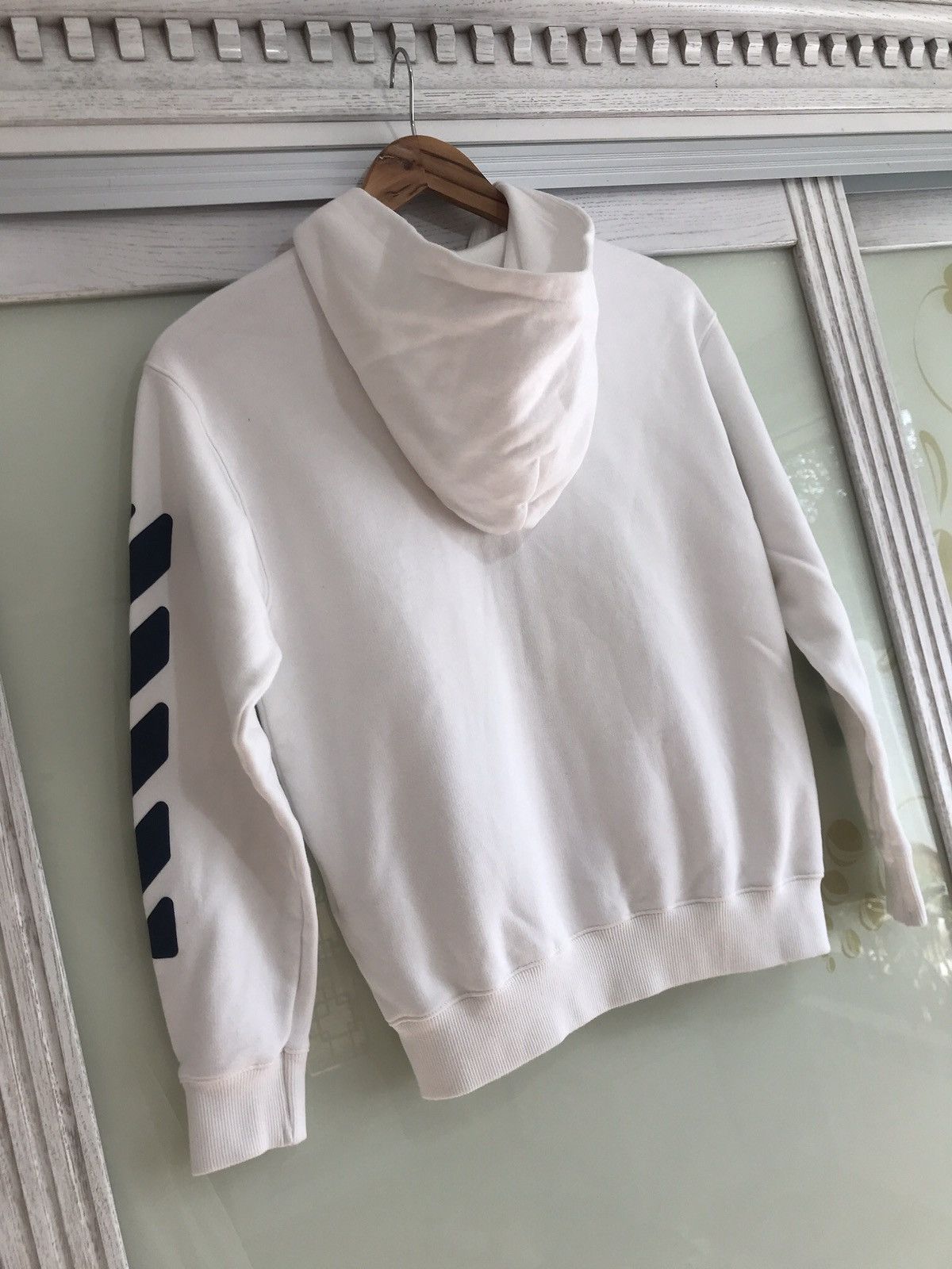 Off-White Off-White Virgil Adloh Kids Logo Printed Zipped Hoodie Size US XXS / EU 40 - 4 Thumbnail
