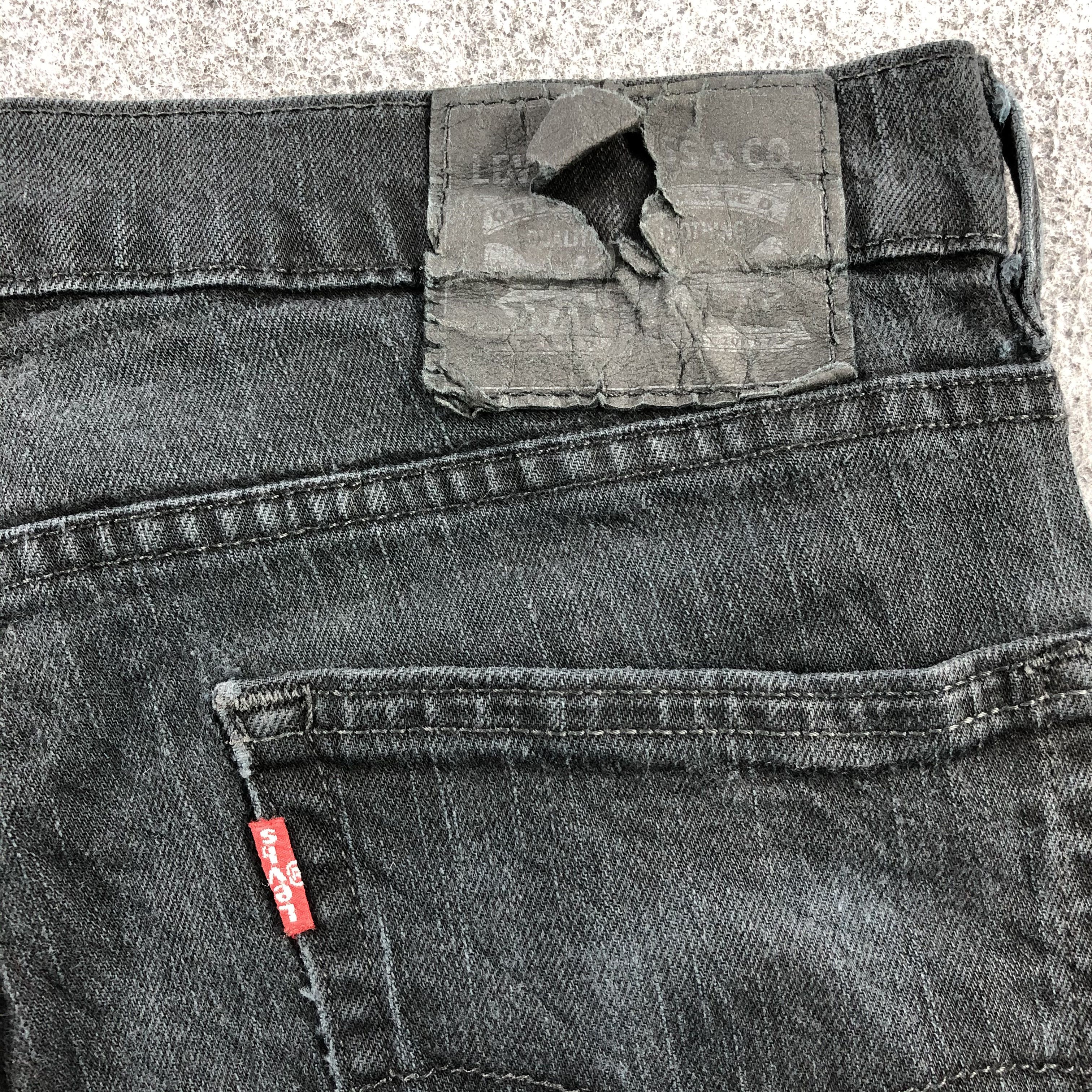 Levi's Skinny Levis S496 Jeans DarkWash Denim-J1113 Size US 31 - 5 Thumbnail