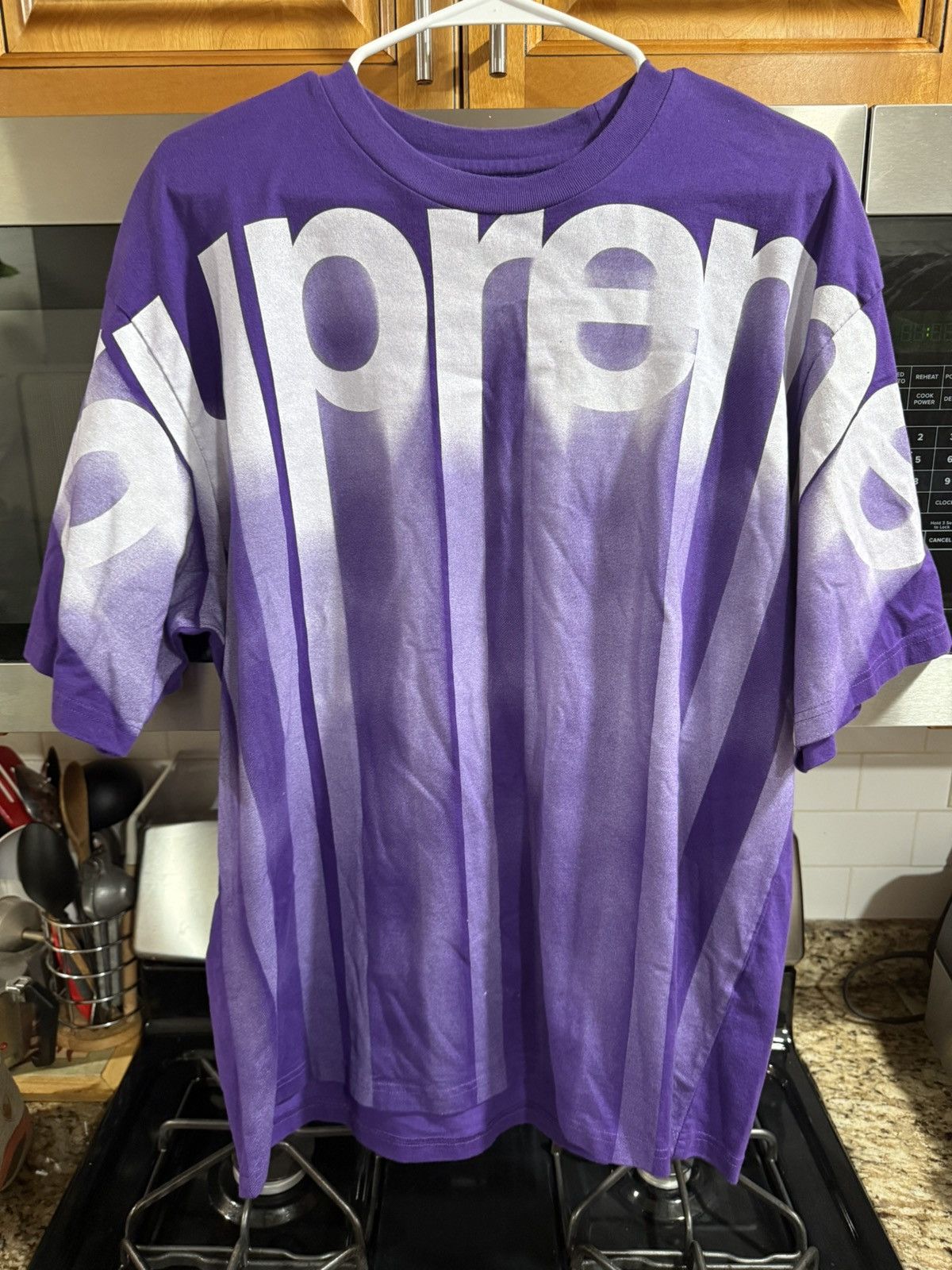 Supreme Supreme Bleed Logo Purple Shirt Tee Size Large Size US L / EU 52-54 / 3 - 1 Thumbnail