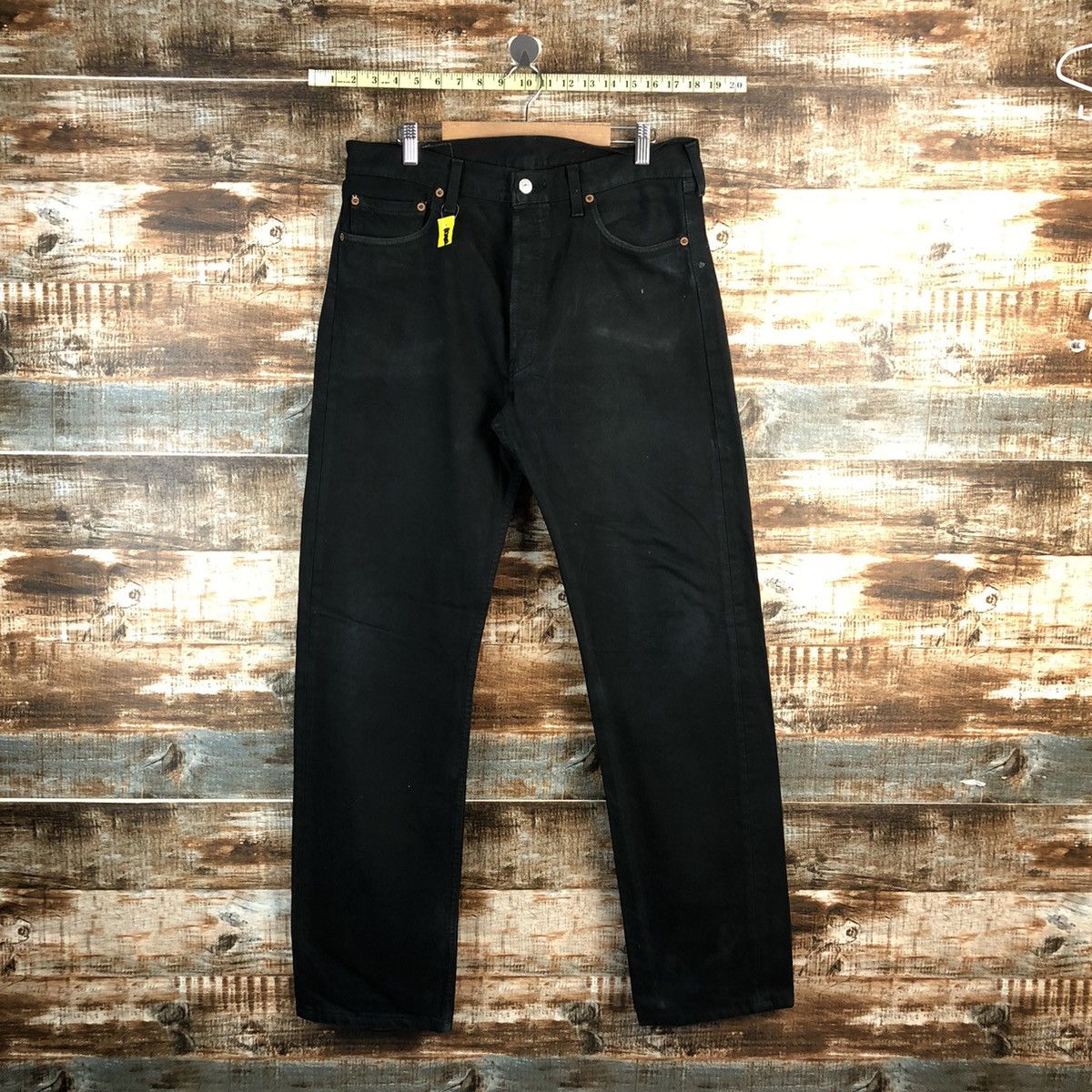Levi's Levis Black vintage jeans Denim Pants #A2602 Size US 34 / EU 50 - 1 Thumbnail