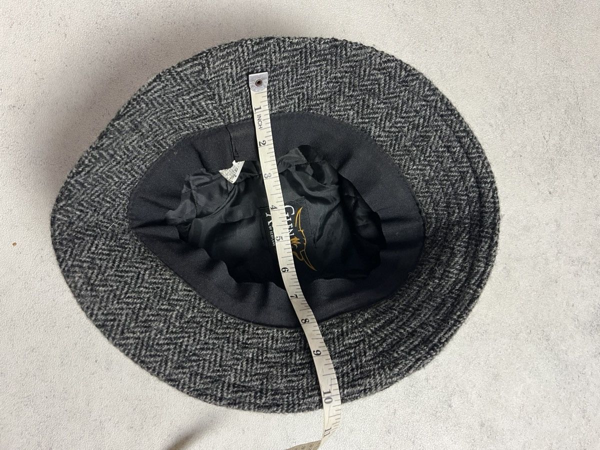 Harris Tweed Glen Appin Scotland Harris Tweed Blue Bucket Hat Size ONE SIZE - 8 Thumbnail