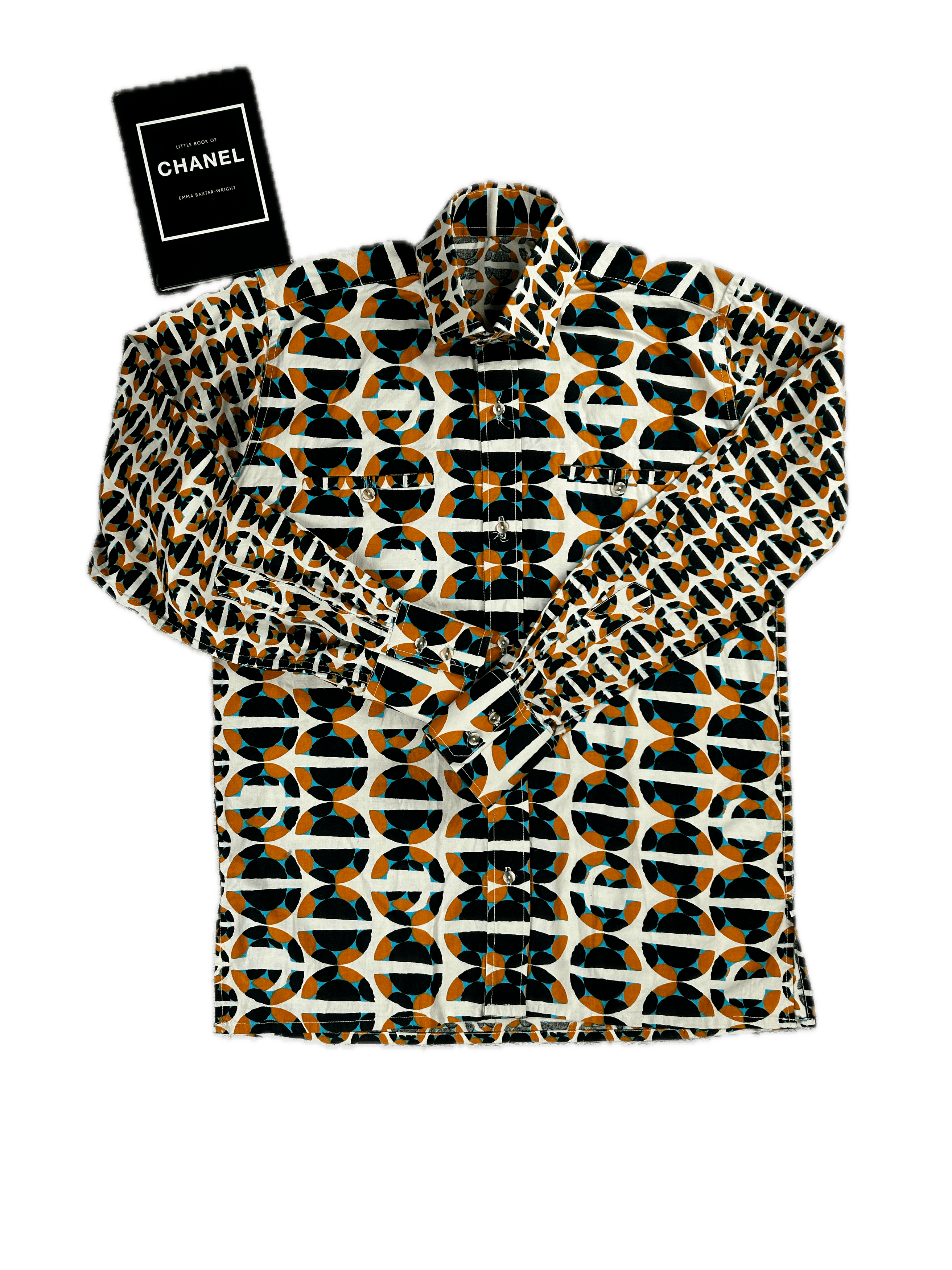Flannel × Japanese Brand × Vintage Vintage Oldmoney style shirts Monogram AOP Mambo style Size US L / EU 52-54 / 3 - 1 Thumbnail