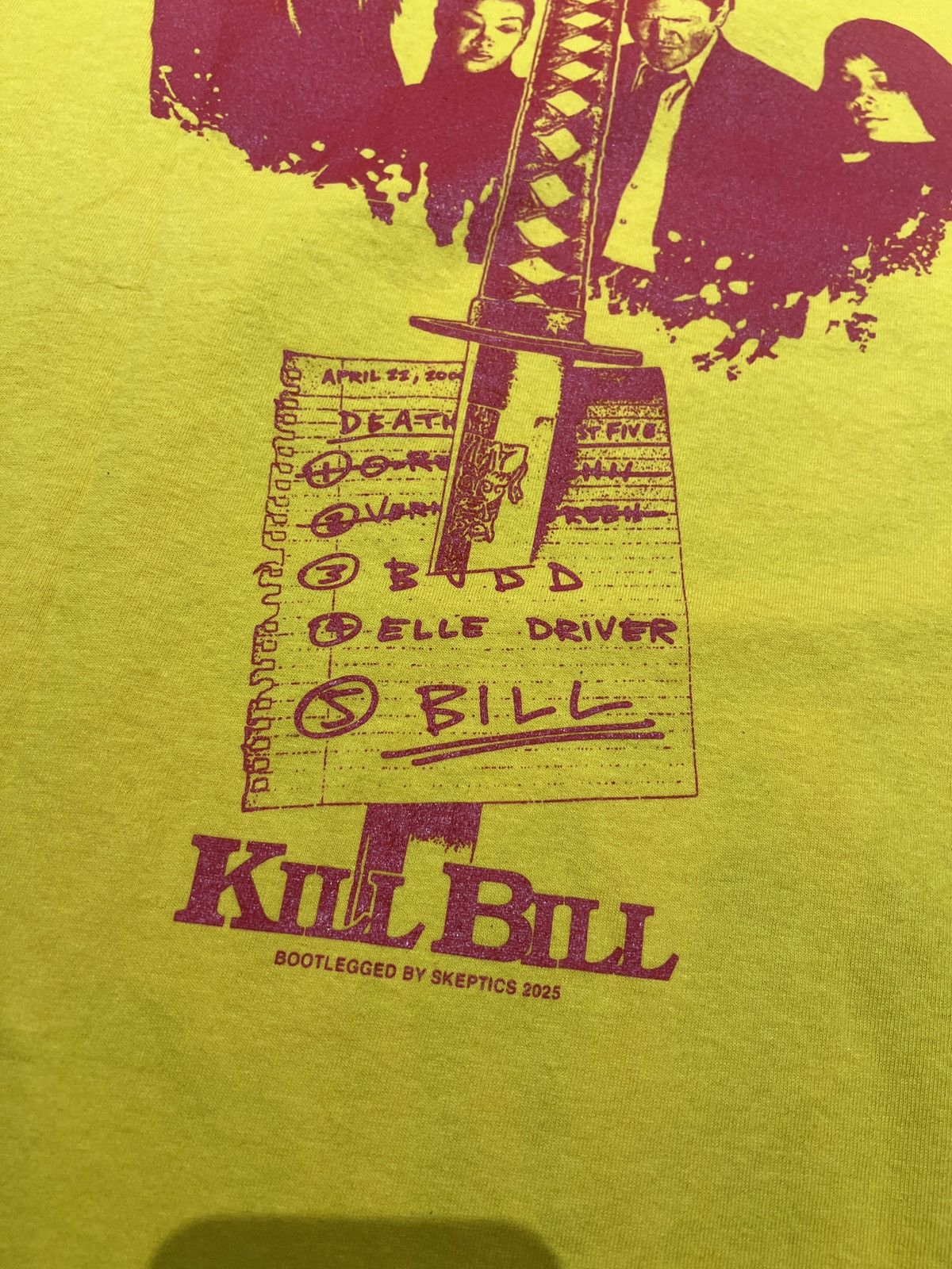 Vintage Kill bill quentin tarantino movie tshirt Size US XL / EU 56 / 4 - 3 Thumbnail