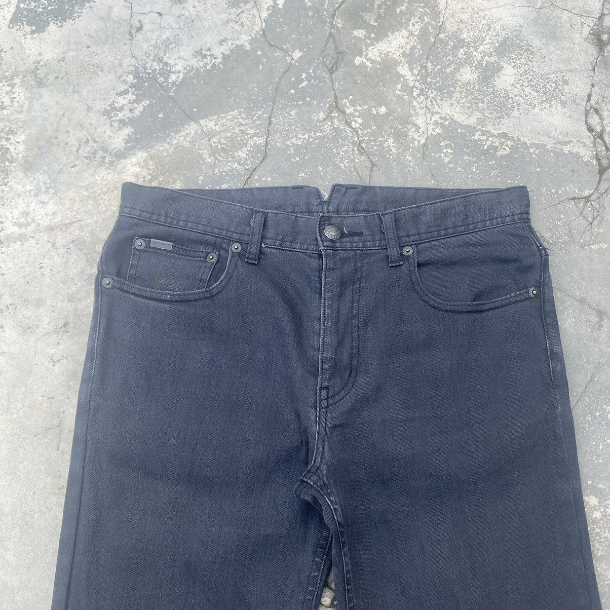 Katharine Hamnett London KATHARINE HAMNETT Stretchable Slim Fit Jeans Size US 31 - 2 Thumbnail