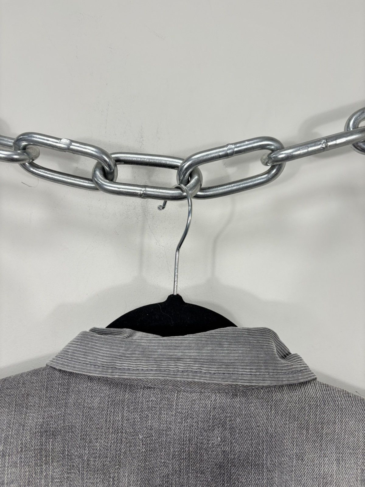 Allsaints AllSaints Men’s Grafton Washed Grey Denim Jacket Size US L / EU 52-54 / 3 - 18 Thumbnail