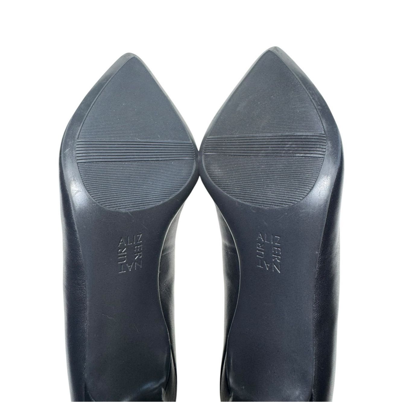 Naturalizer New Naturalizer Everly Black Leather Pump Shoes Size 9.5 N Size US 9.5 / IT 39.5 - 8 Thumbnail