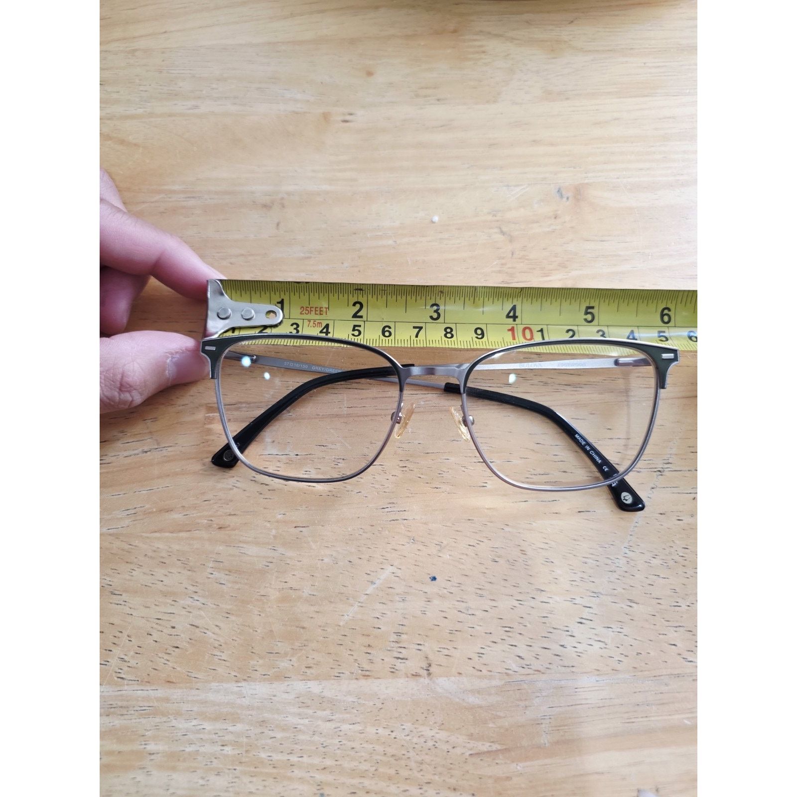 Bulova Bulova Eyeglasses, Frames Only, Edgewood, 57-18-150 Size ONE SIZE - 6 Thumbnail