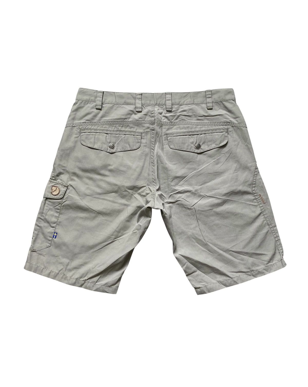 Fjallraven Fjallraven G-1000 Durban Cargo Combat Waterproof Wax Shorts Size US 34 / EU 50 - 2 Thumbnail