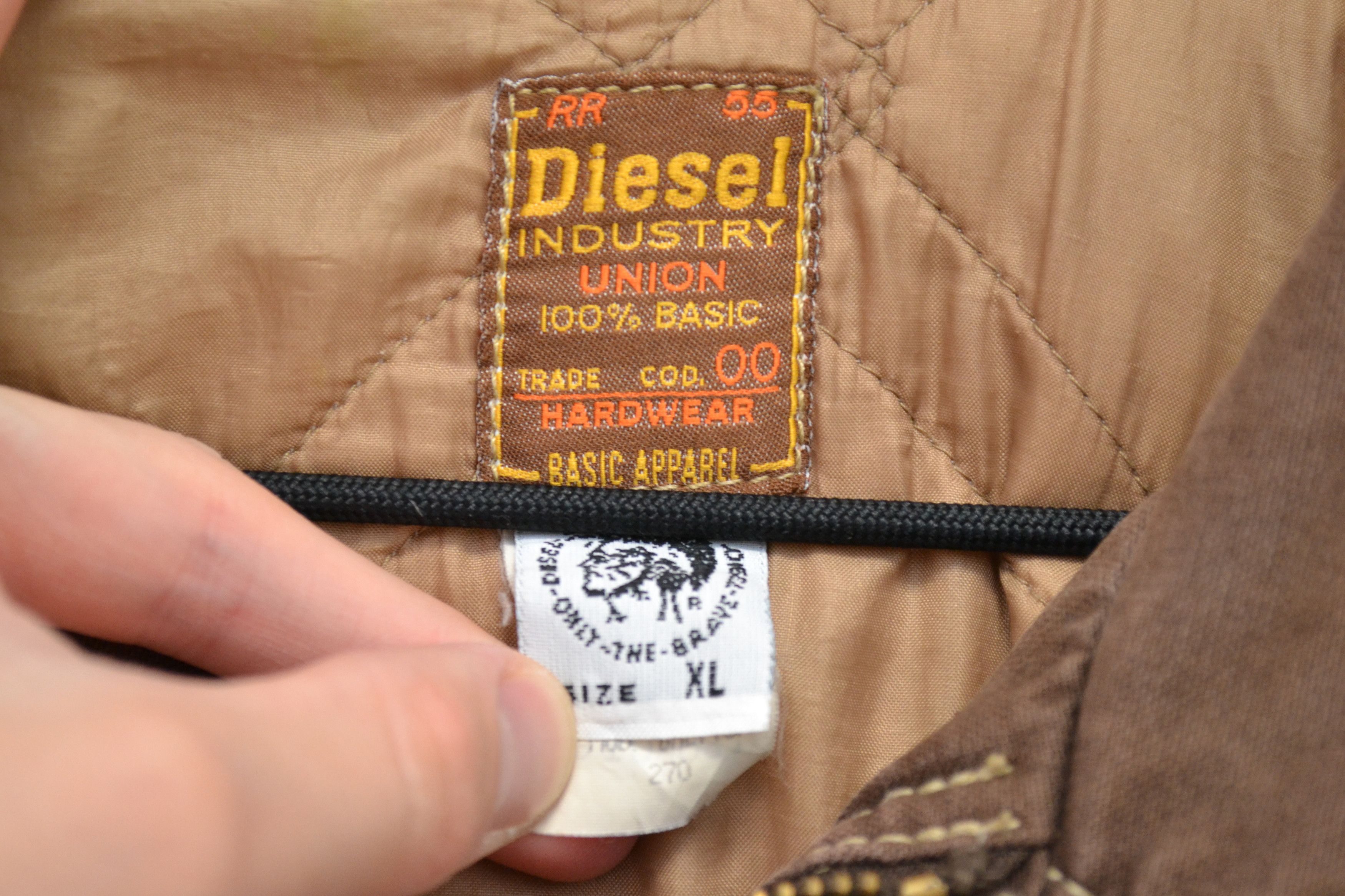 Diesel Diesel Industry Union Y2K Hardwear Brown Ghettof Jacket Size US XL / EU 56 / 4 - 5 Thumbnail