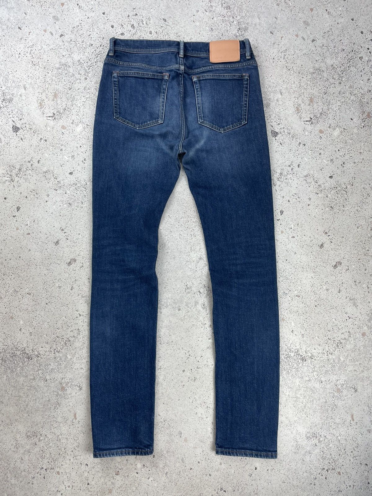 Acne Studios Acne Studios Skinny Fit Jeans North-Dark Blue Size US 30 / EU 46 - 6 Thumbnail