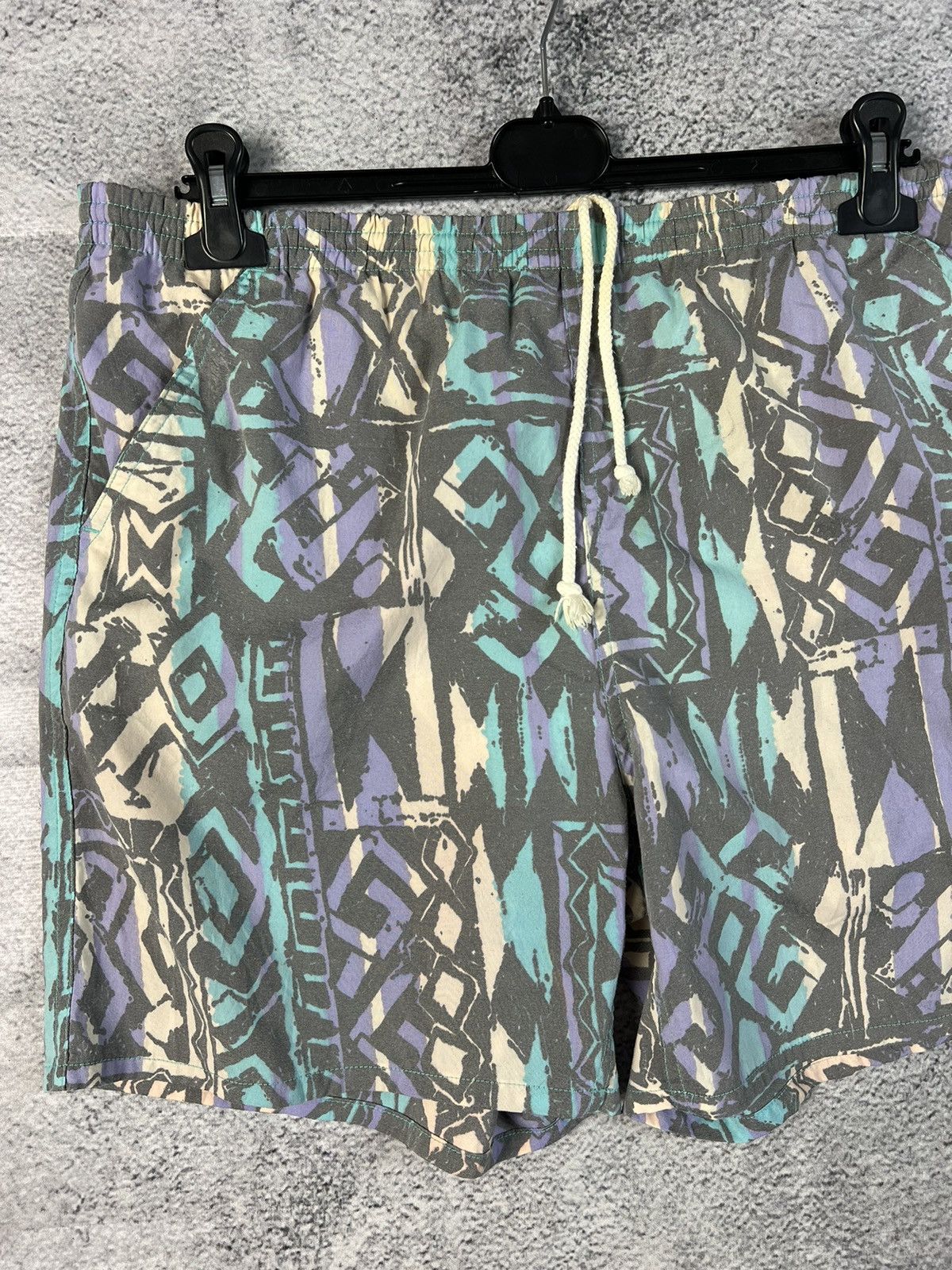 Aztech Mountain × Vintage Vintage 90’s multicolour shorts Size US 32 / EU 48 - 4 Thumbnail