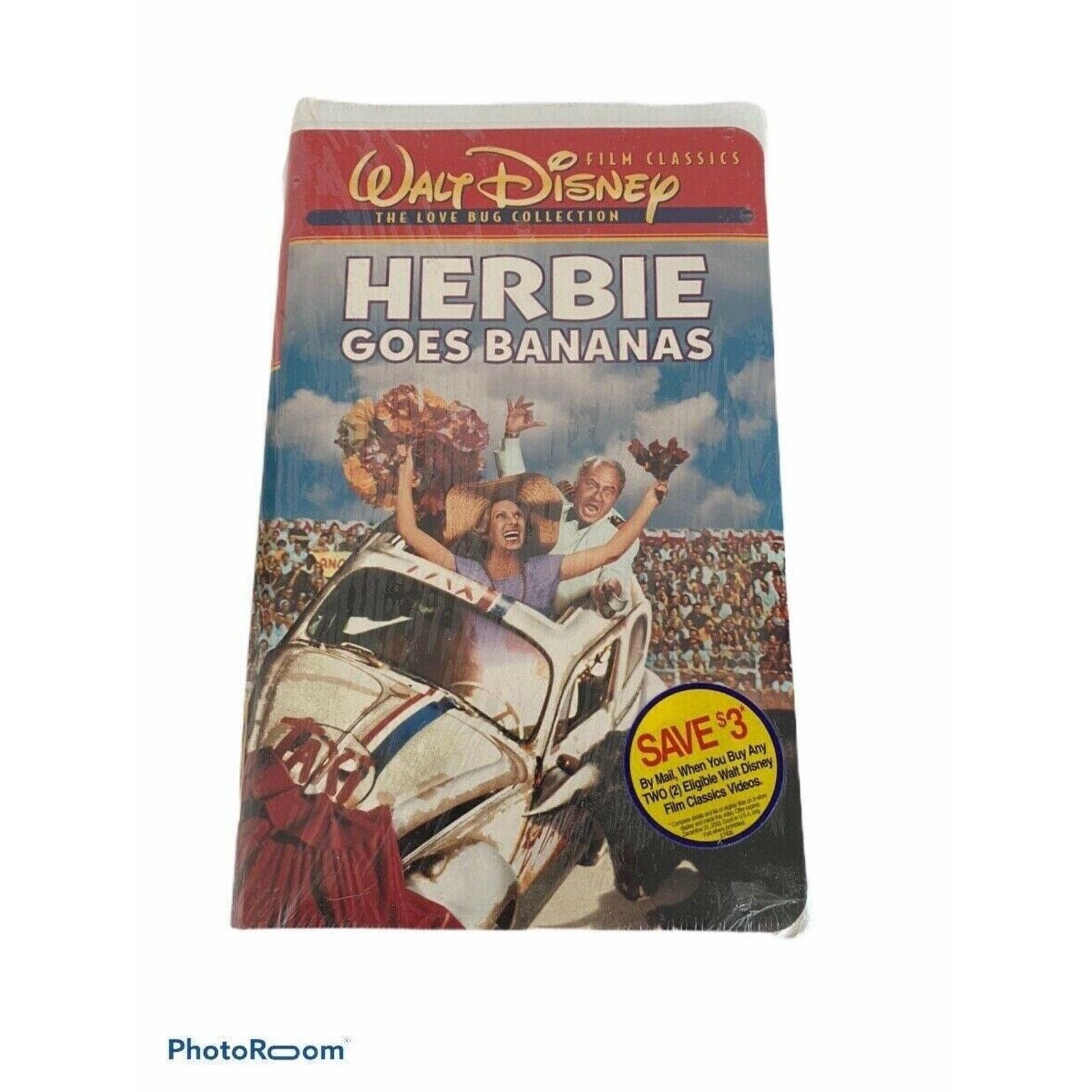 Disney VHS Walt Disney Movies Herbie Jumanji Hunchback Notre Dame Size ONE SIZE - 7 Thumbnail