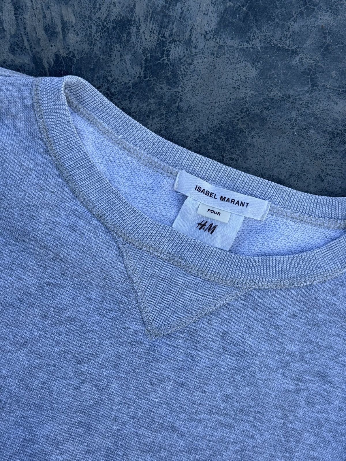 Isabel Marant Isabel Marant Sweatshirt Baggy Y2K Grey H&M Streetwear Size L / US 10 / IT 46 - 9 Thumbnail