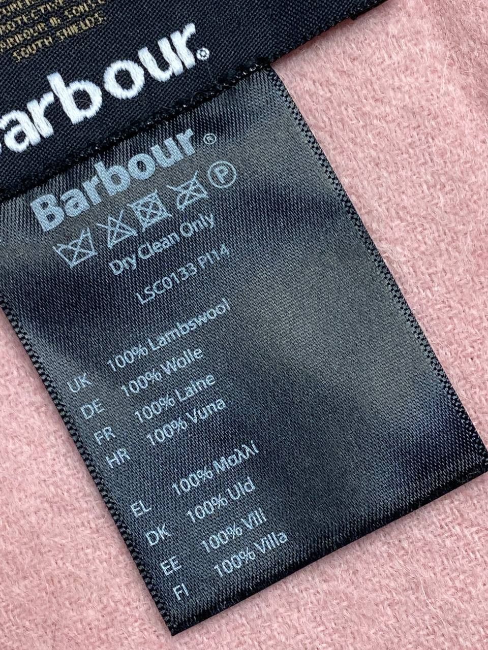 Barbour Barbour 100% Lambswool Scarf Size ONE SIZE - 9 Thumbnail