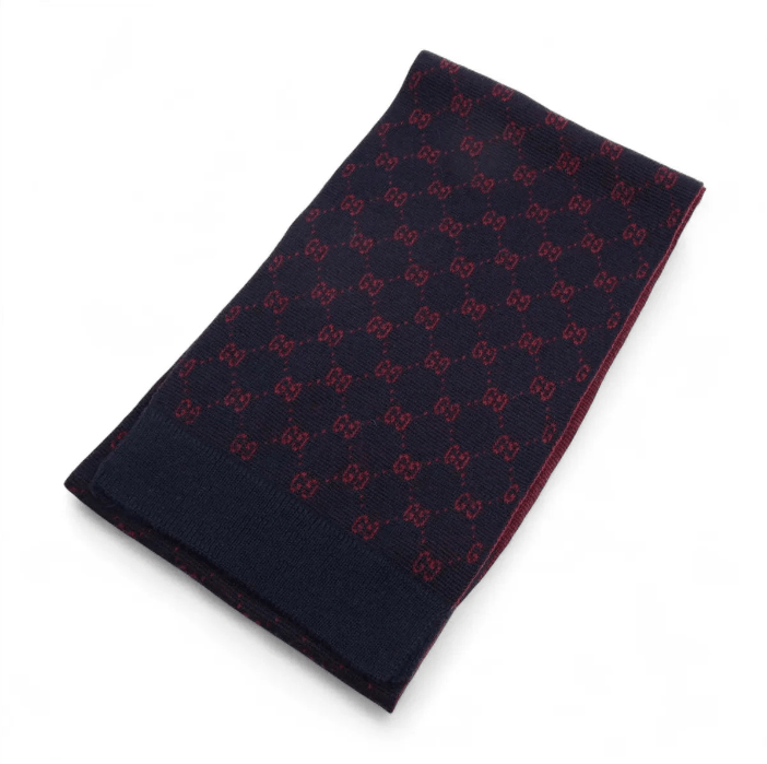 Gucci GG Logo Alpaca Wool Scarf Size ONE SIZE - 1 Thumbnail