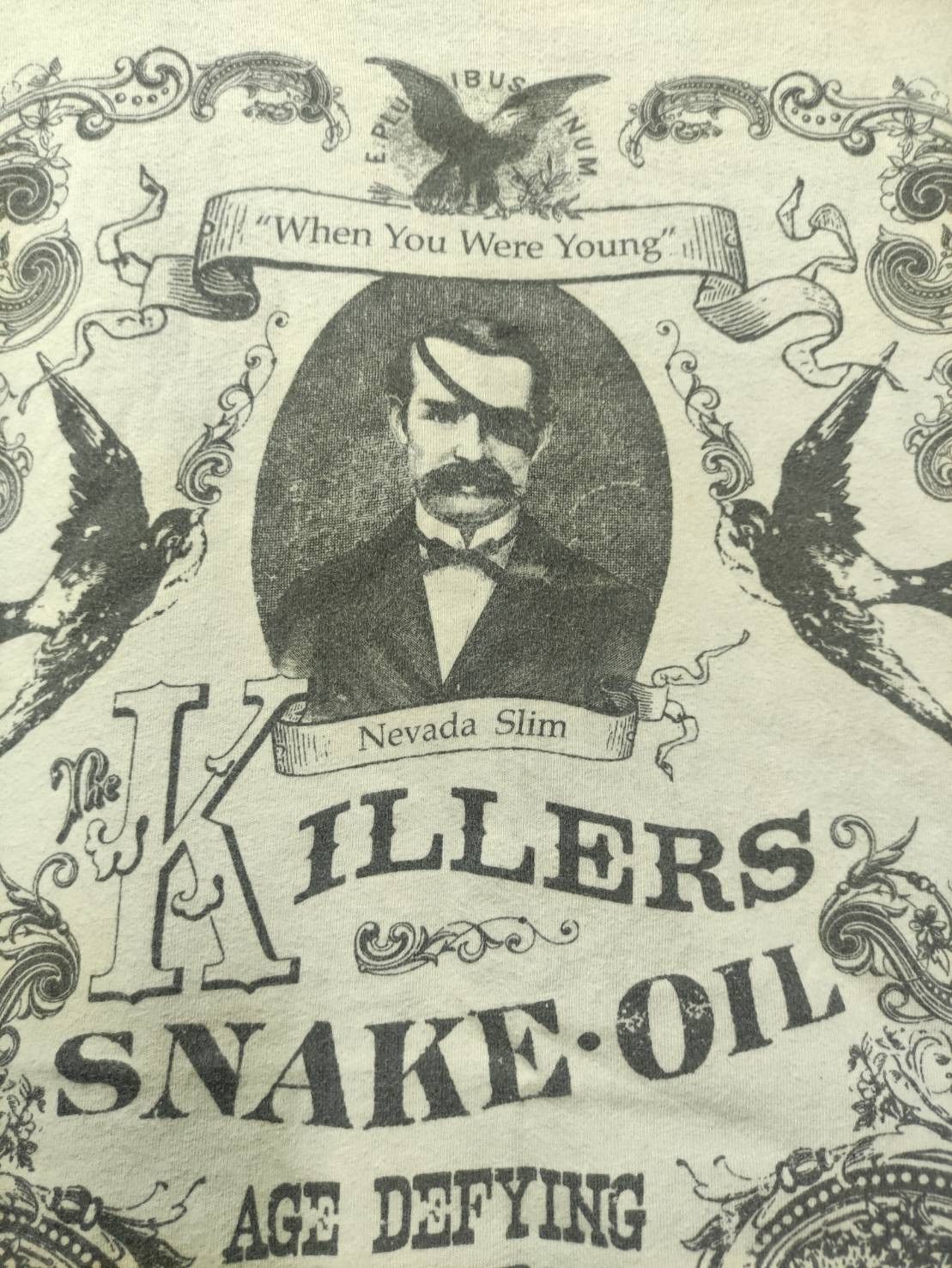 Band Tees Rare! Vtg 00's The Killers " When You Were Young " Single Size US M / EU 48-50 / 2 - 3 Thumbnail