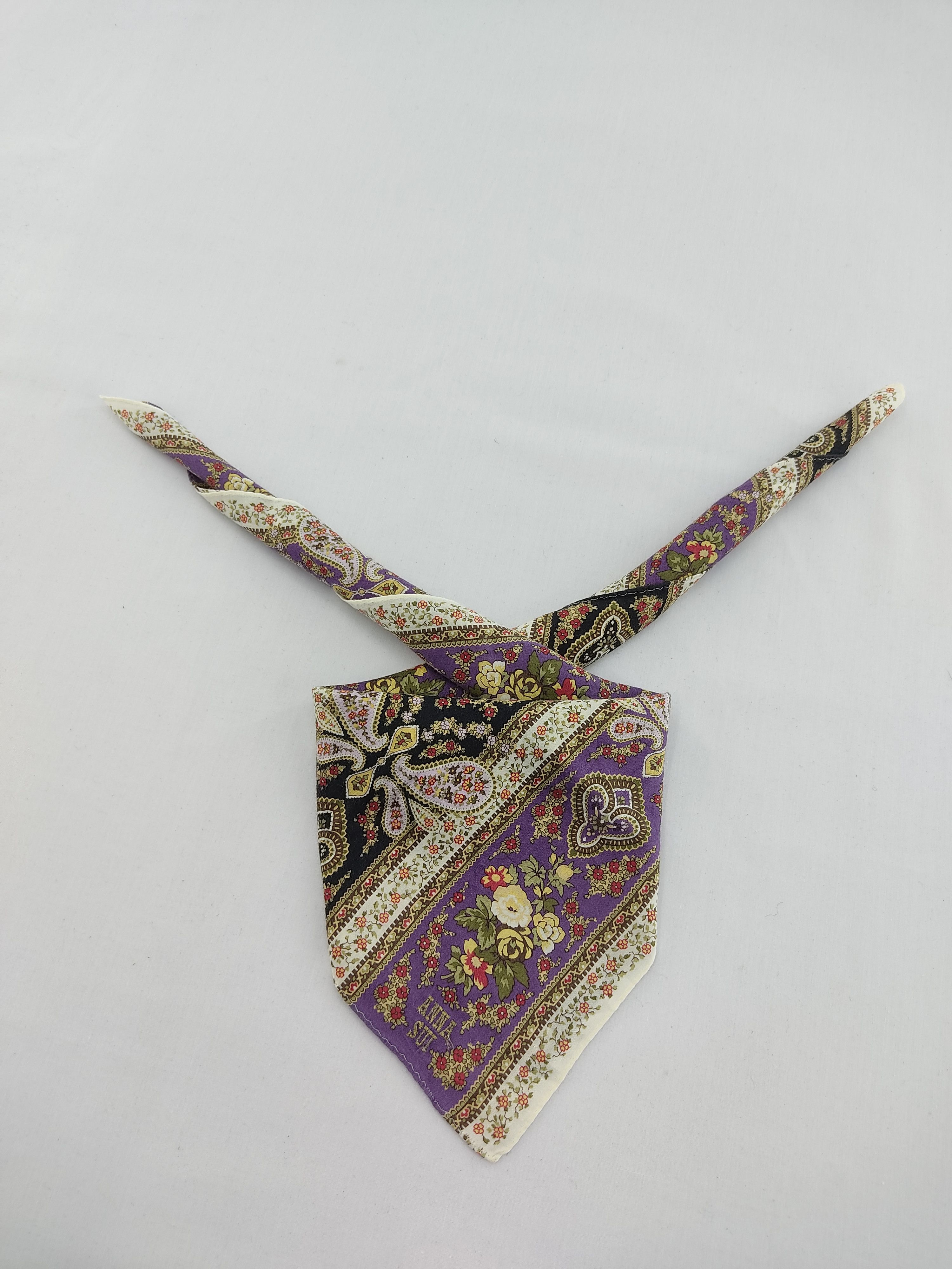Anna Sui Vintage Anna Sui Handkerchief / Neckwear / Bandana Size ONE SIZE - 2 Thumbnail