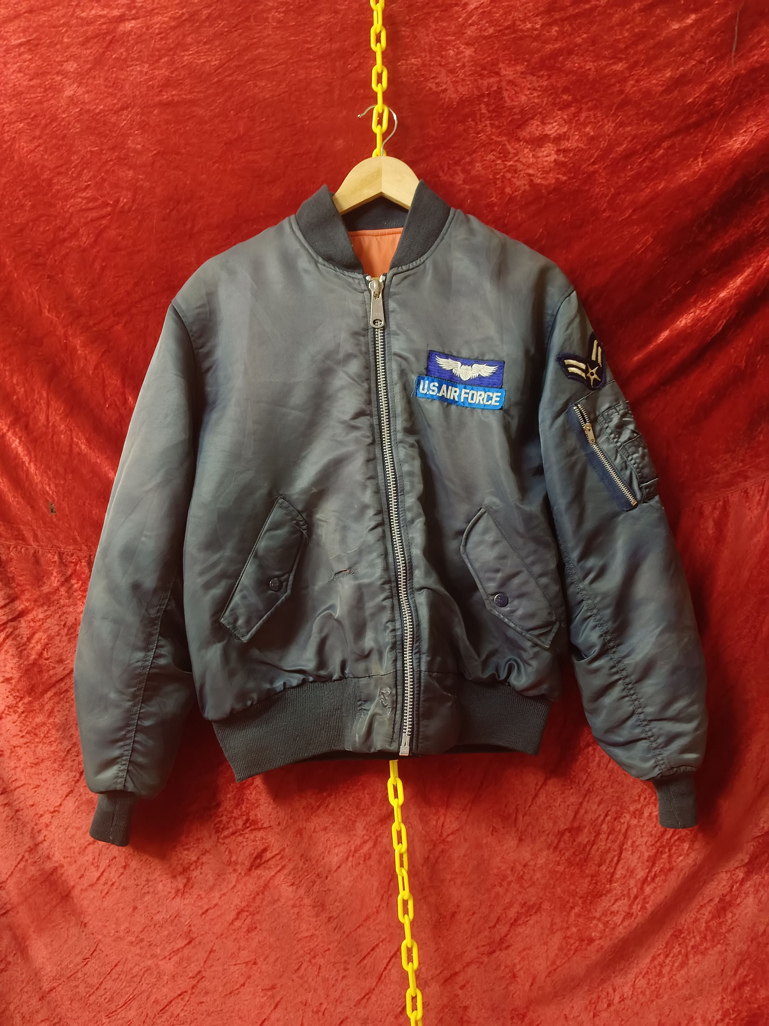 Vintage Distressed Air Force Size US L / EU 52-54 / 3 - 17 Thumbnail