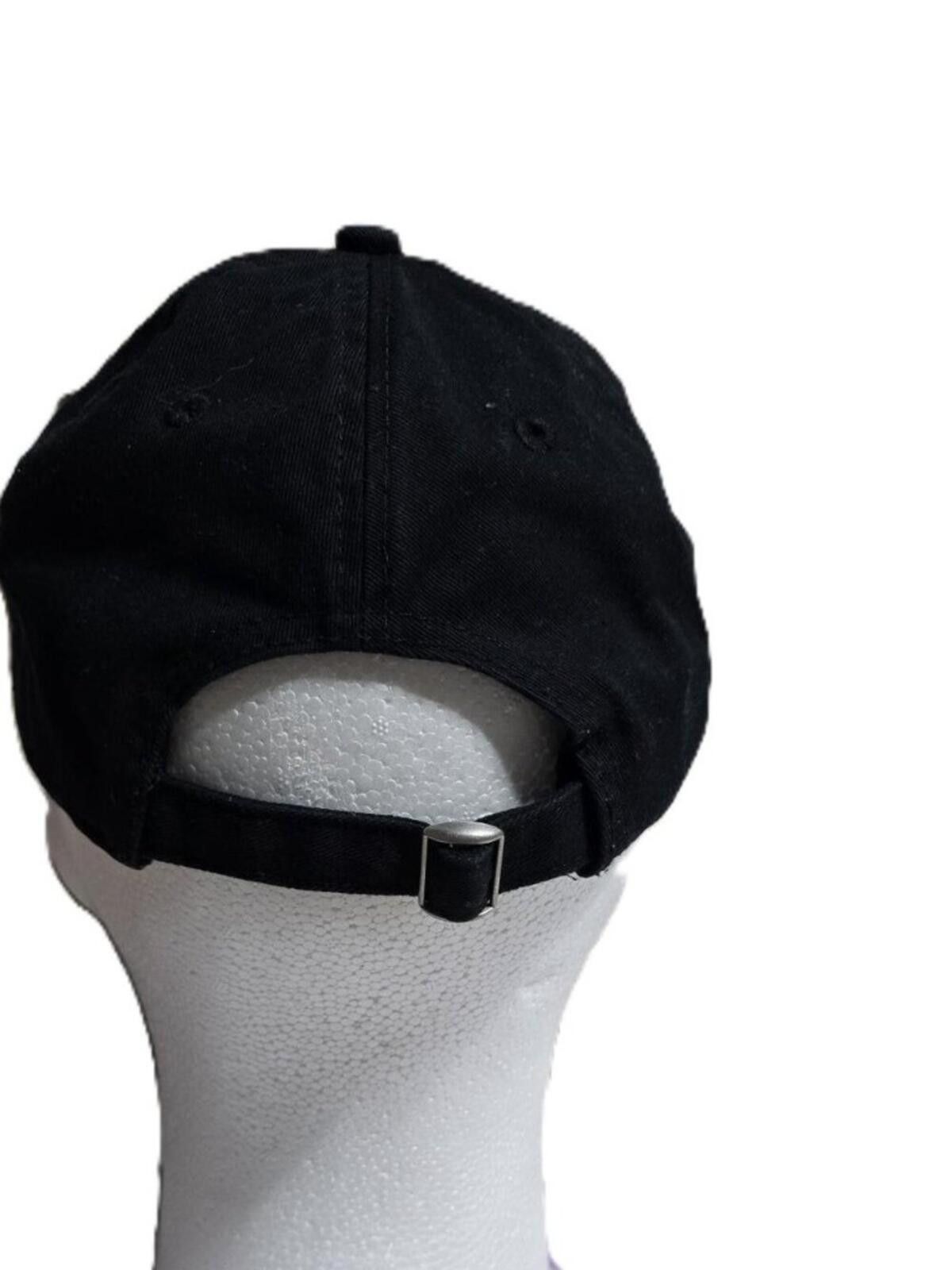 Reebok Reebok Logo Cap Black Adjustable Unisex Size ONE SIZE - 5 Thumbnail