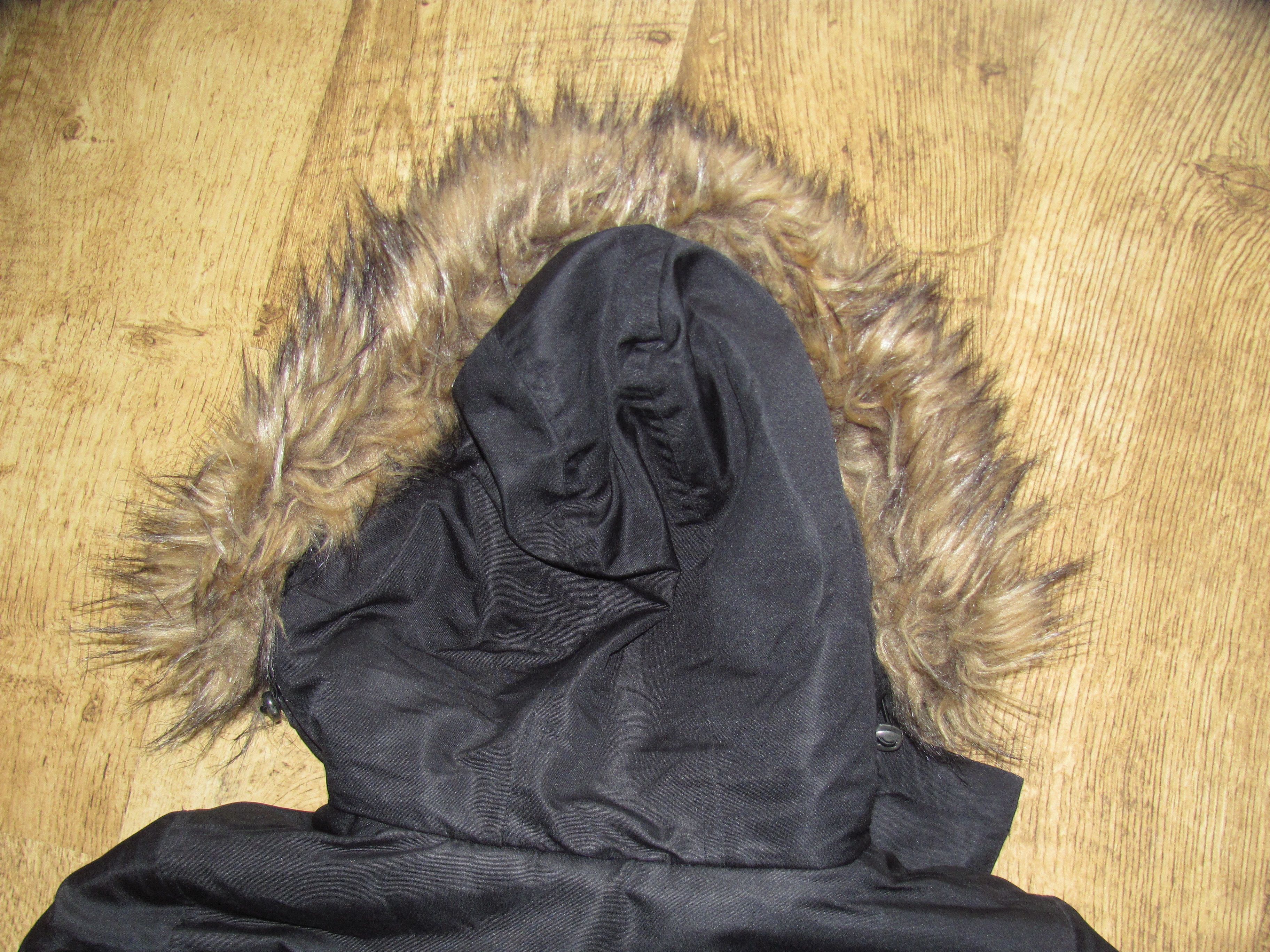 If Six Was Nine × Le Grande Bleu (L.G.B.) × PPFM LGB Style Black Jacket With Fur Hood Size ONE SIZE - 13 Thumbnail