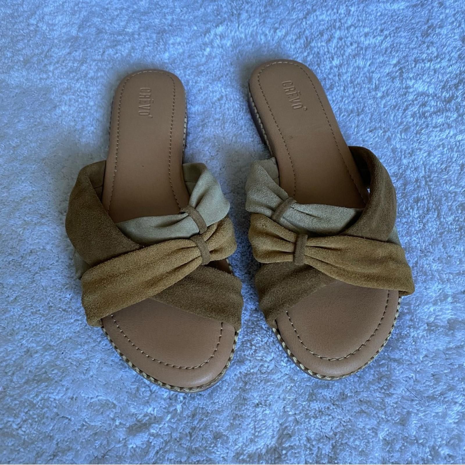Crevo Crevo Suede Sandals Size US 8 / IT 38 - 3 Thumbnail