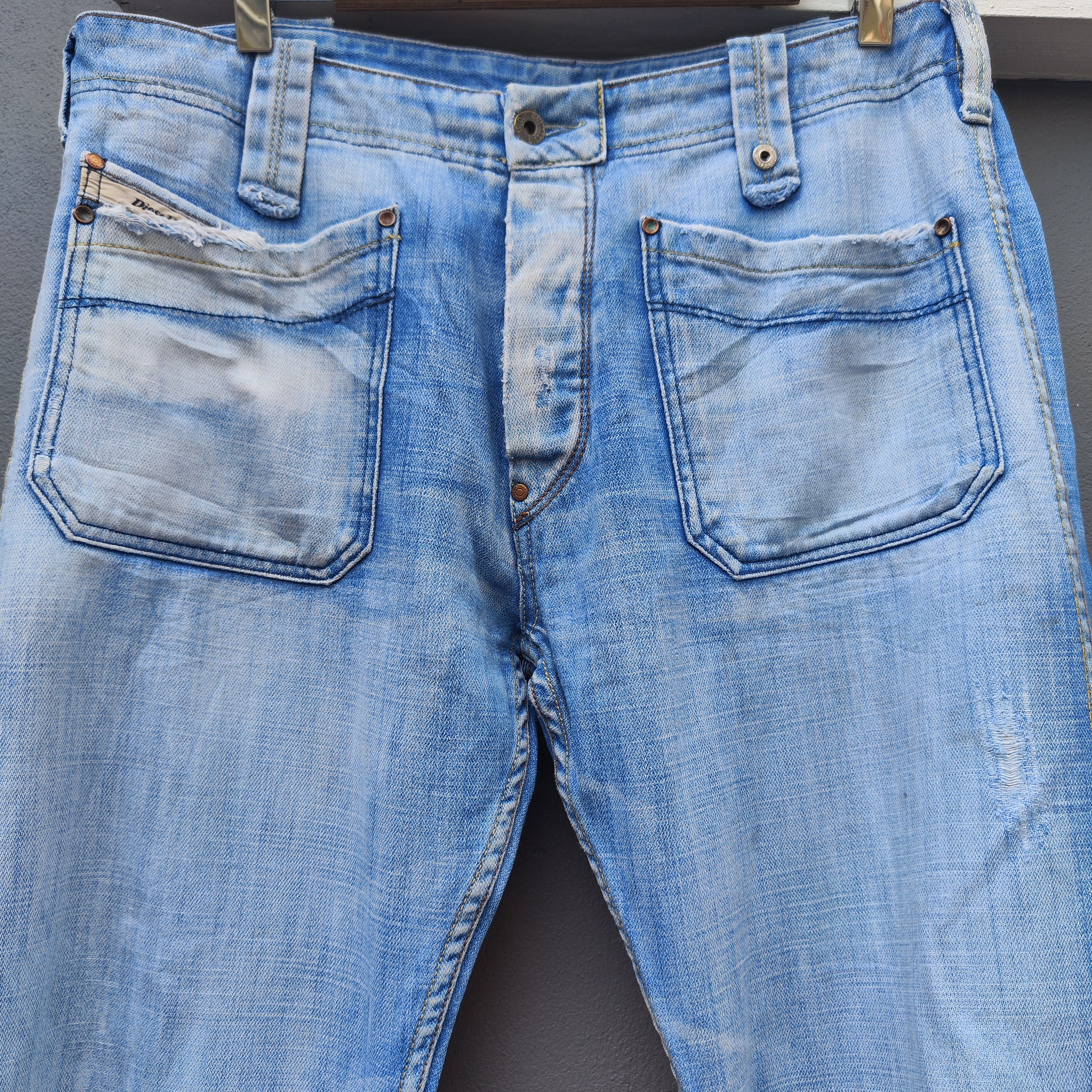 Diesel Diesel Baggy Y2k jeans faded W34. Size US 34 / EU 50 - 3 Thumbnail