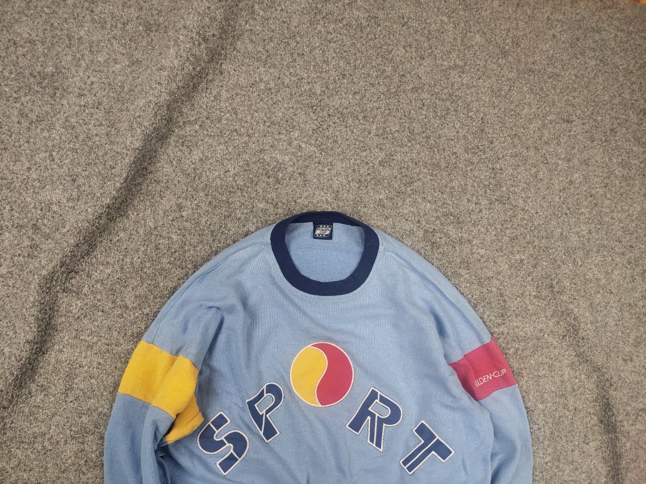 Vintage Vintage 80's Golden Cup ping pong Logo Sport Sweatshirt Size US M / EU 48-50 / 2 - 1 Thumbnail
