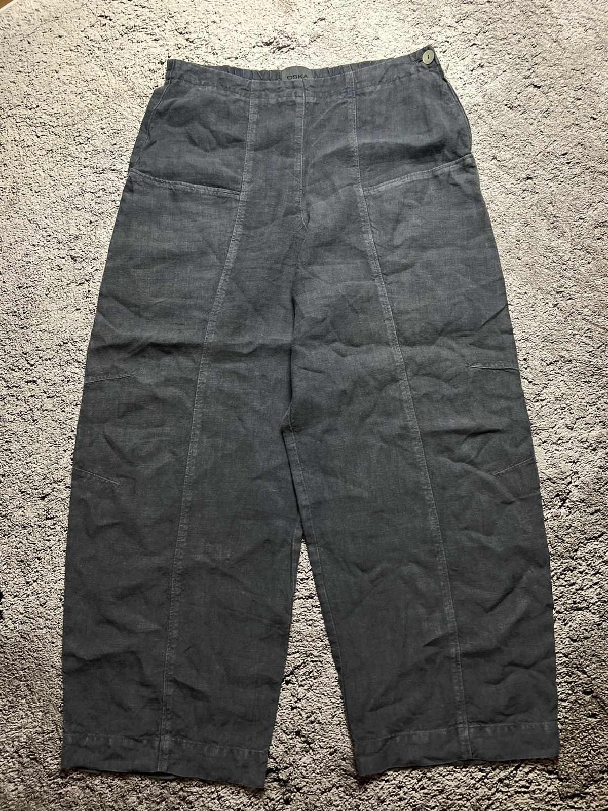 OSKA Oska baggy oversized cargo riri pants size 3 Size 32" / US 10 / IT 46 - 1 Thumbnail